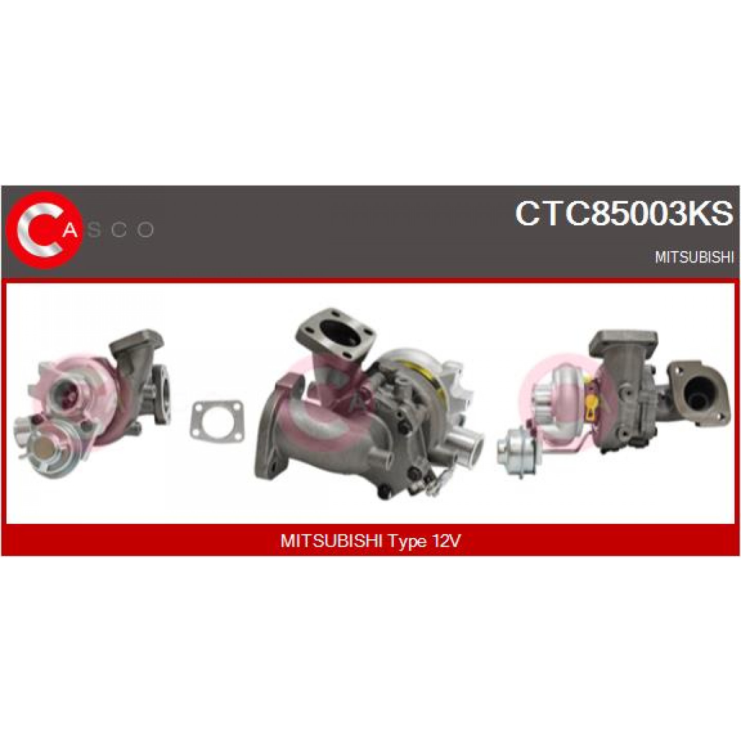 Turbocharger CASCO CTC85003KS