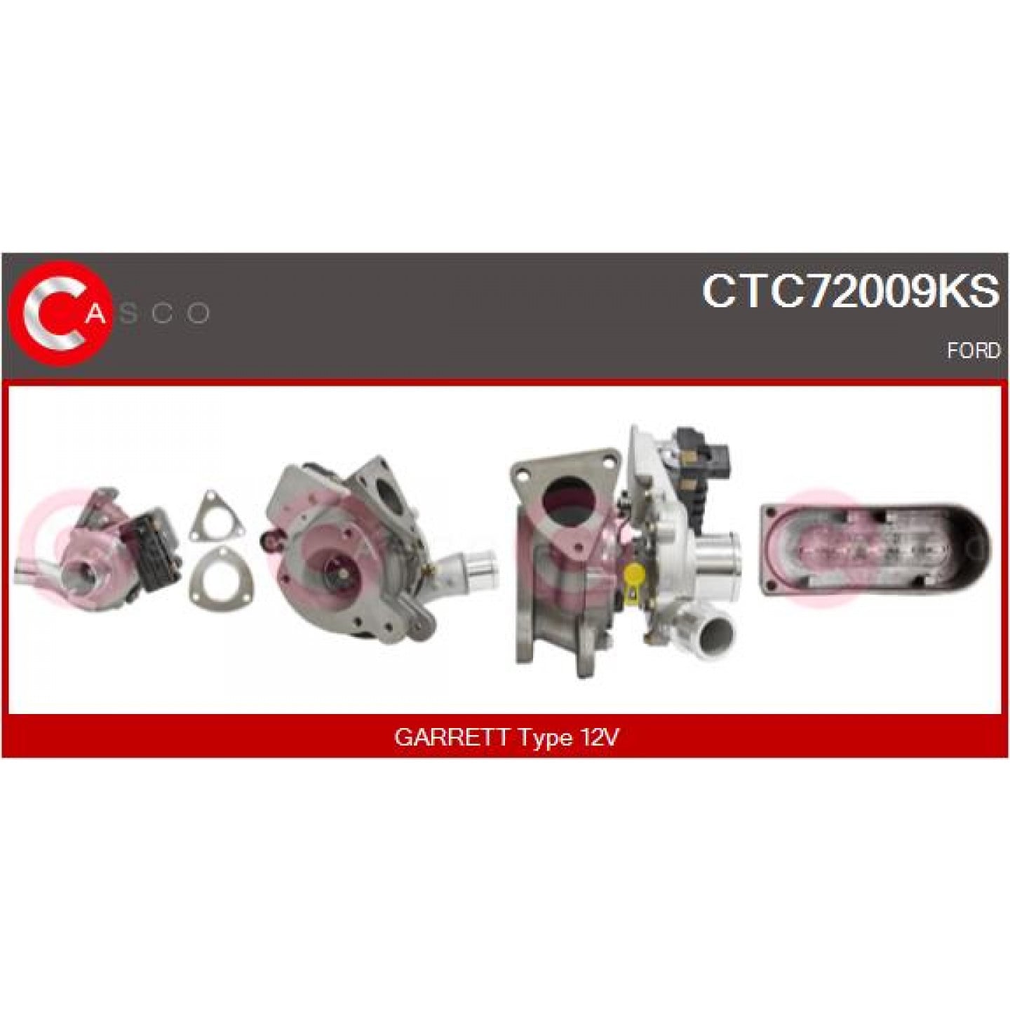 Turbocharger CASCO CTC72009KS
