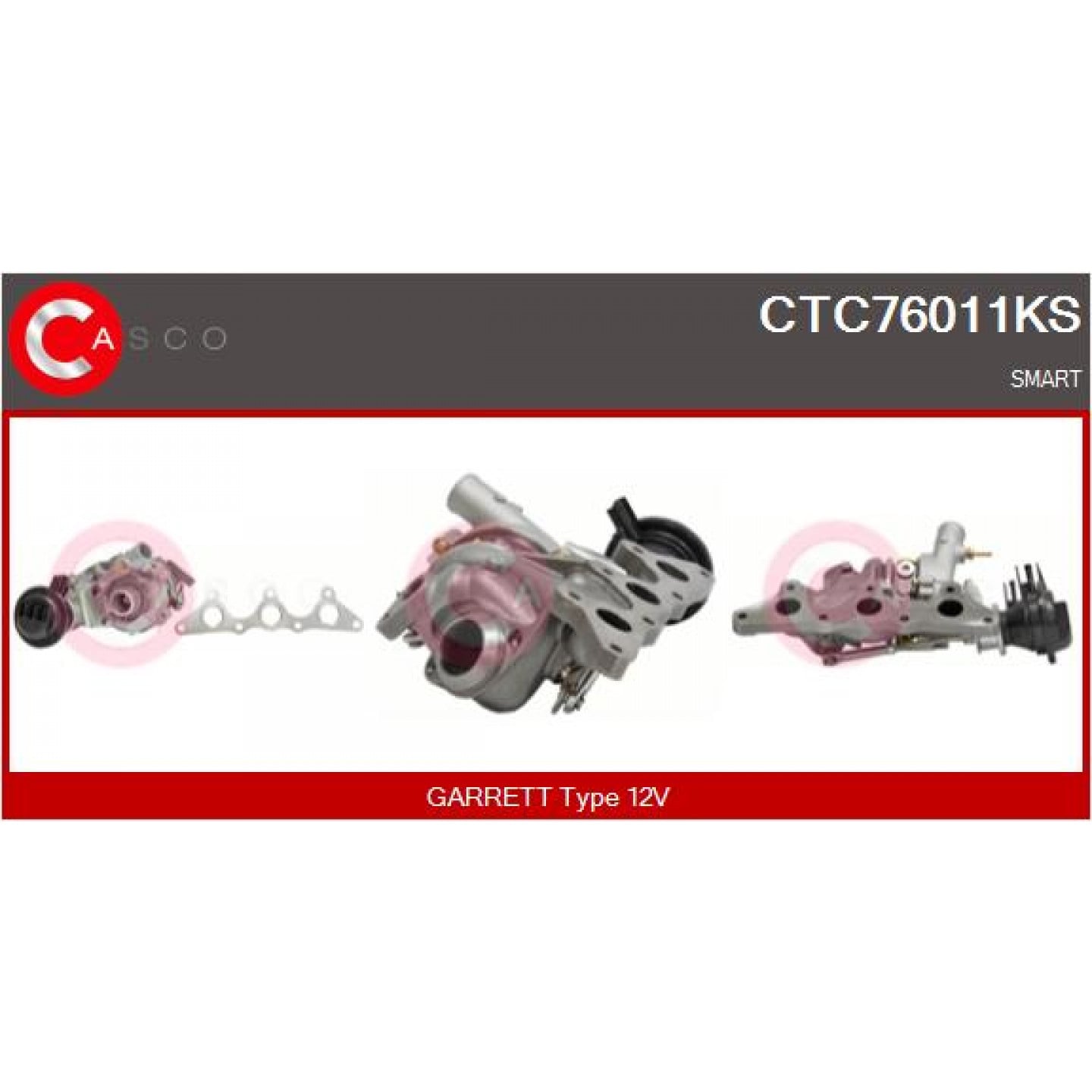 Turbocharger CASCO CTC76011KS