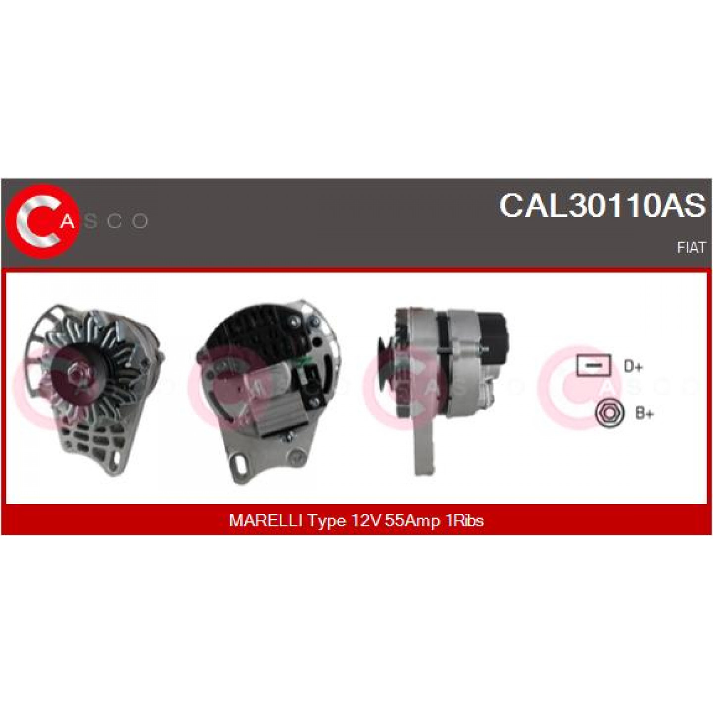 Alternador CASCO CAL30110AS