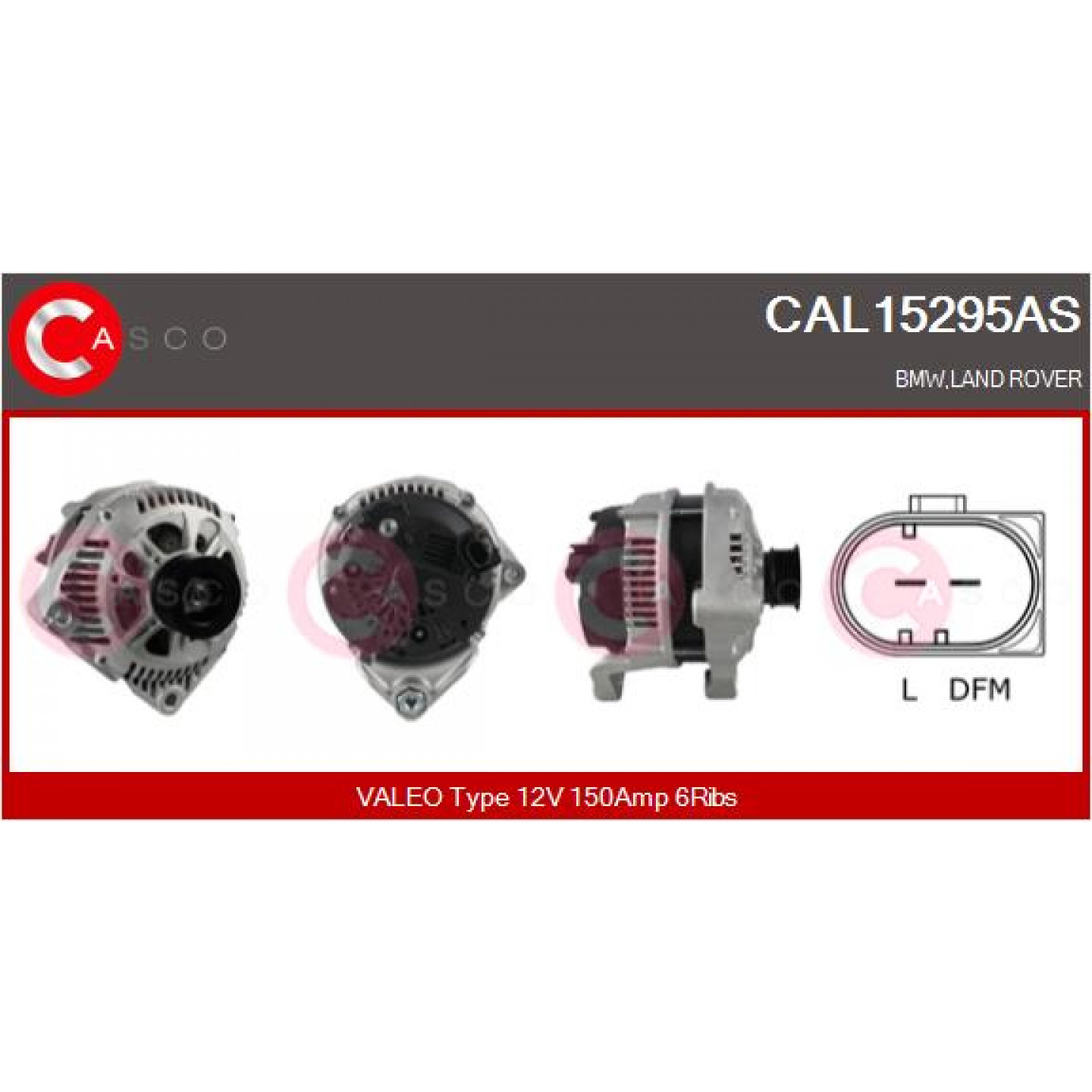 Alternador CASCO CAL15295AS