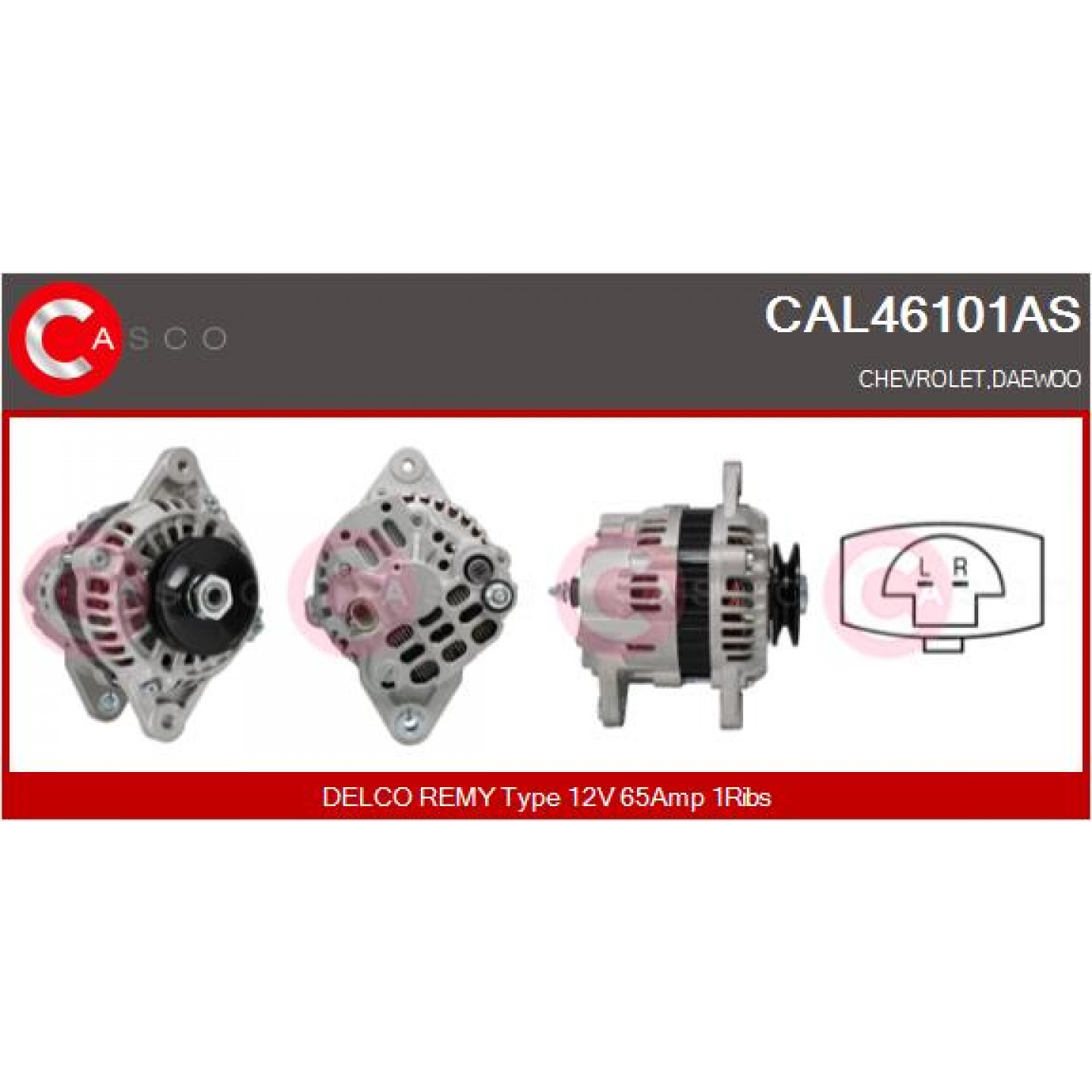 Alternador CASCO CAL46101AS