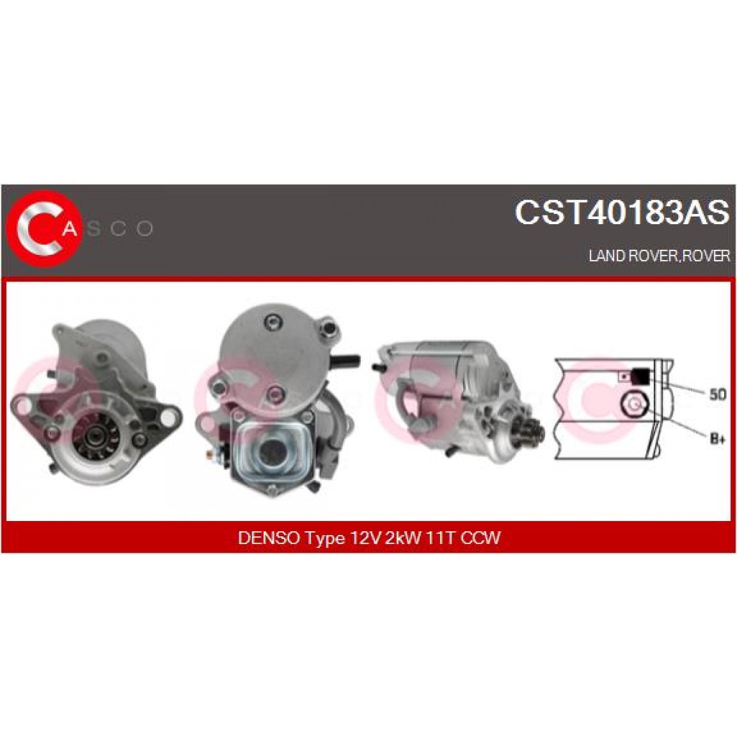 Motor de arranque CASCO CST40183AS