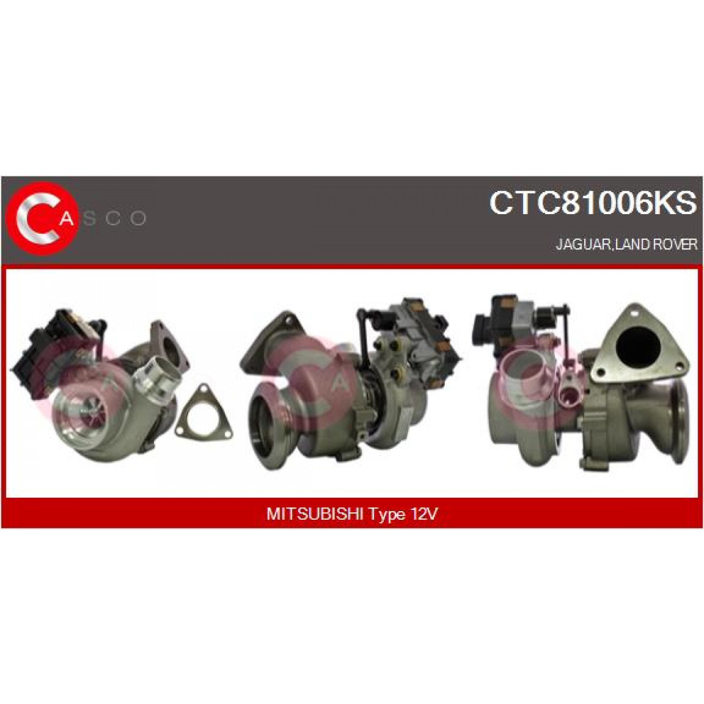 Turbocharger CASCO CTC81006KS