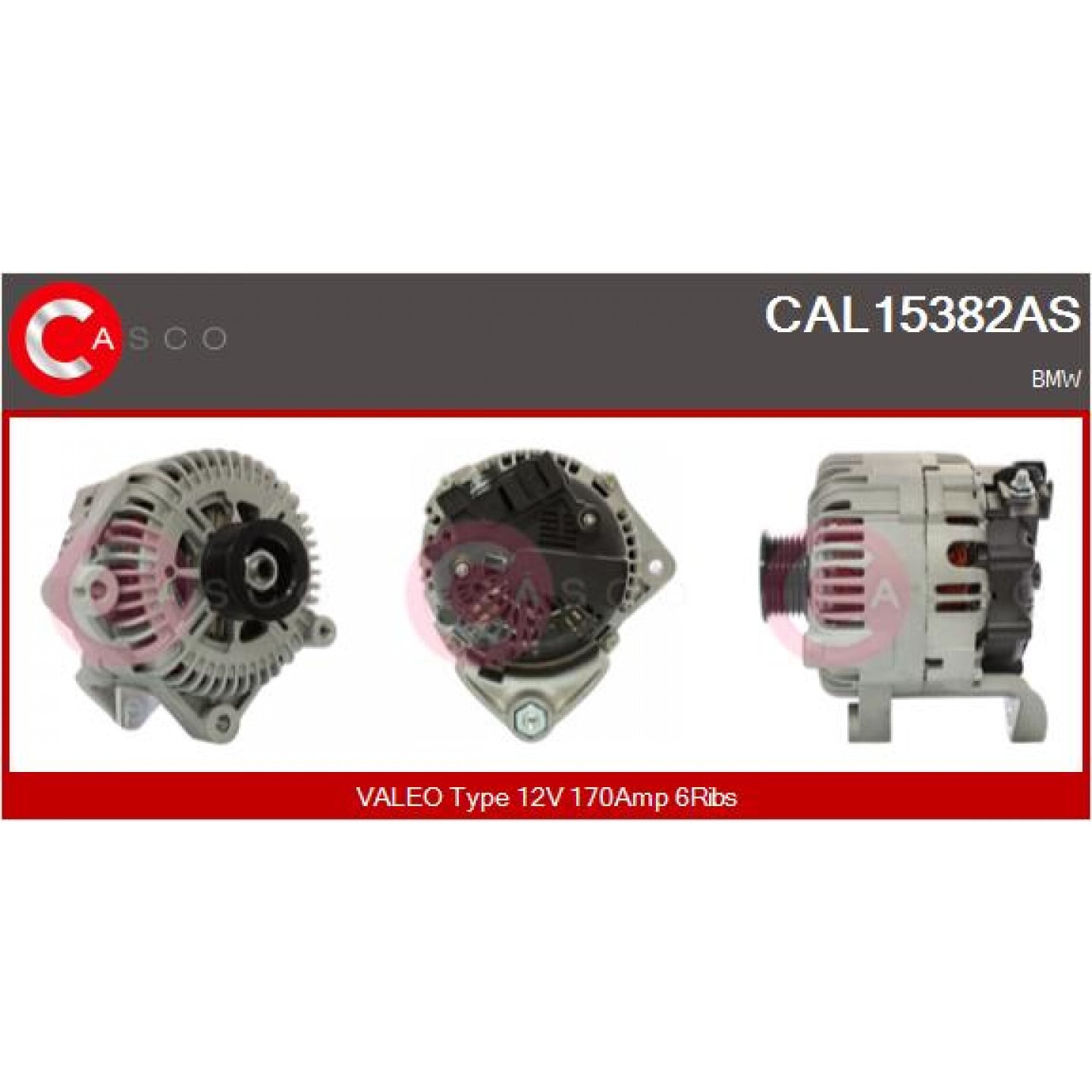 Alternador CASCO CAL15382AS