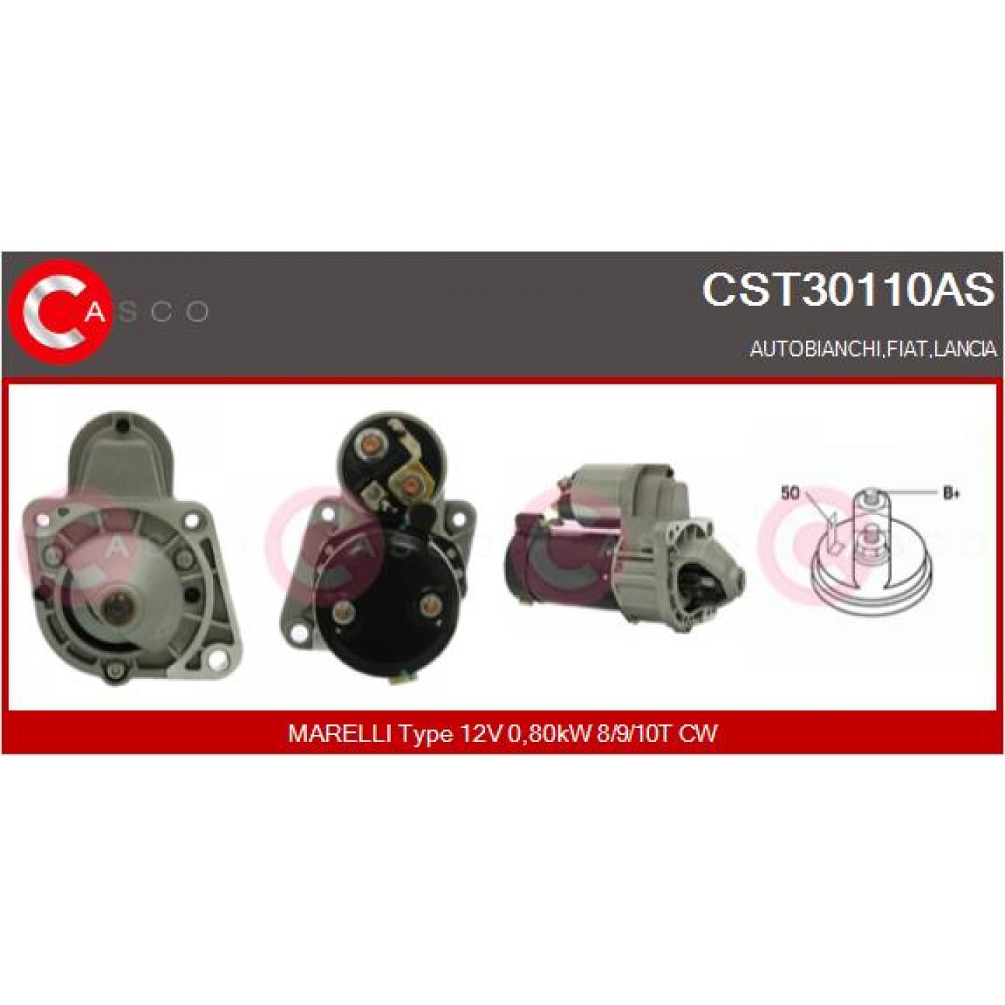 Motor de arranque CASCO CST30110AS