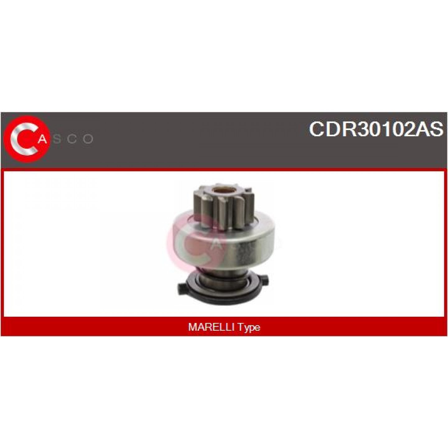 Pinhão, motor de arranque CASCO CDR30102AS