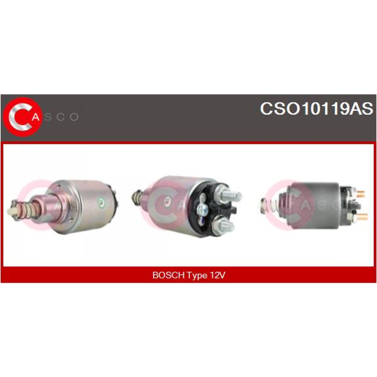 Solenoide,motor arranque CASCO CSO10119AS