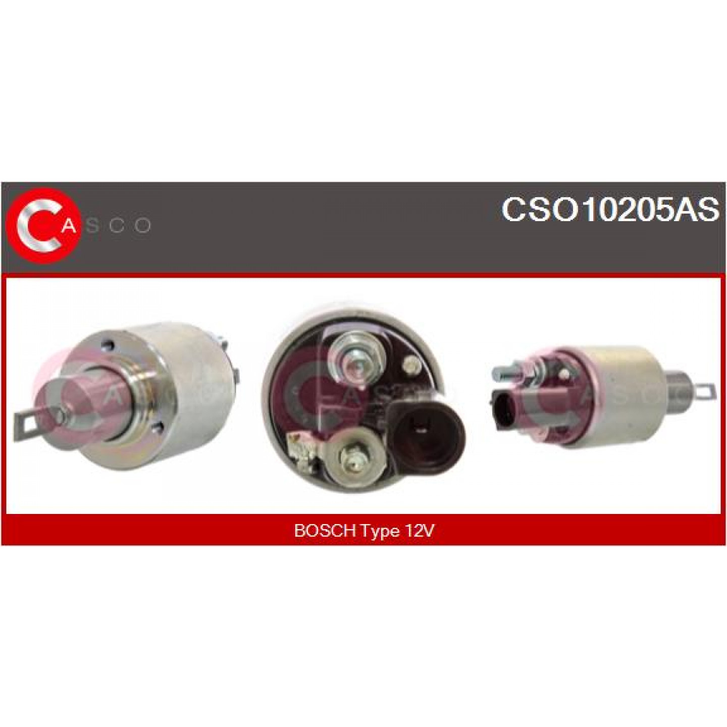 Solenoide,motor arranque CASCO CSO10205AS