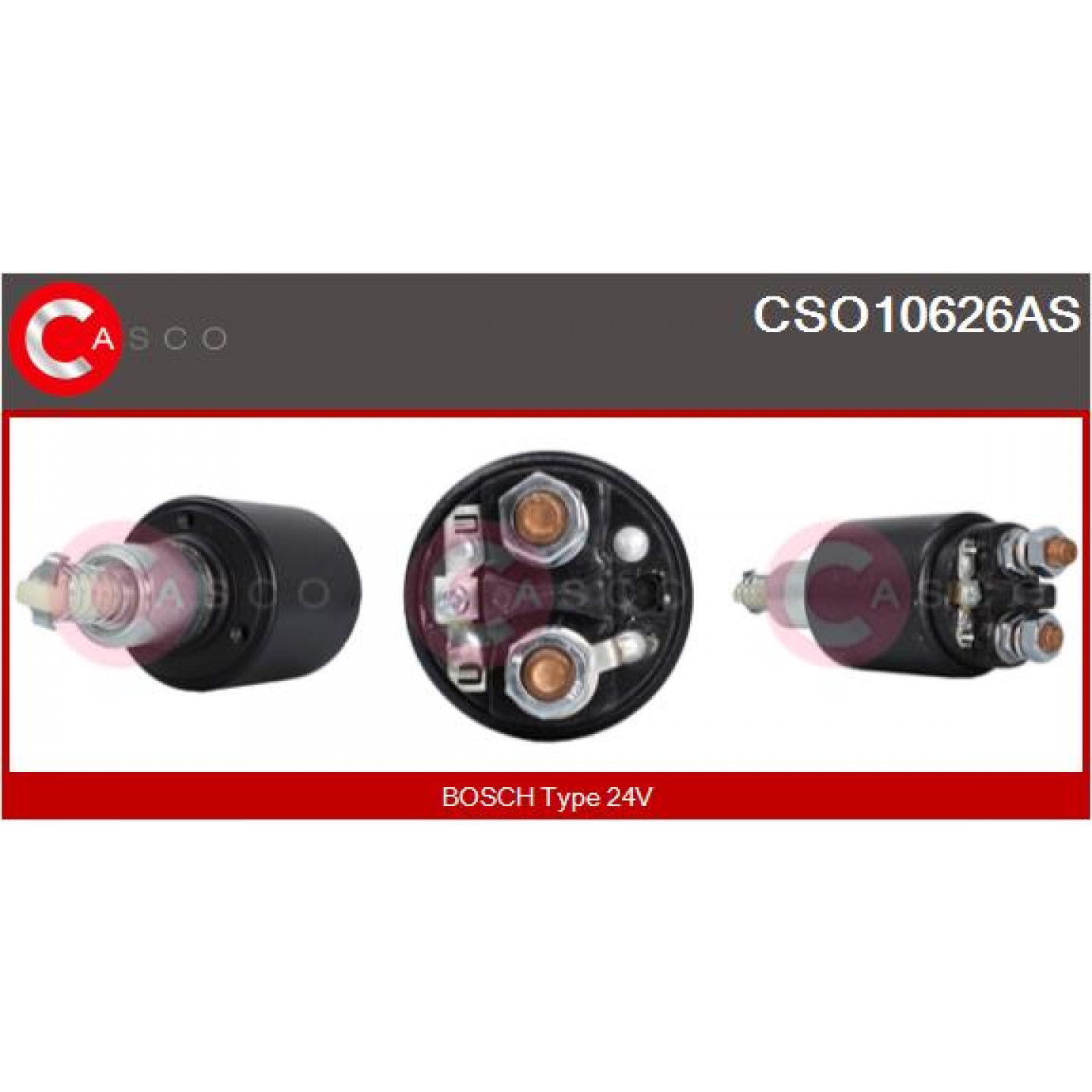 Solenoide,motor arranque CASCO CSO10626AS