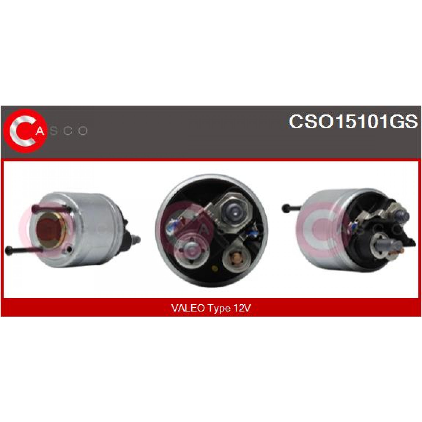 Solenoide,motor arranque CASCO CSO15101GS