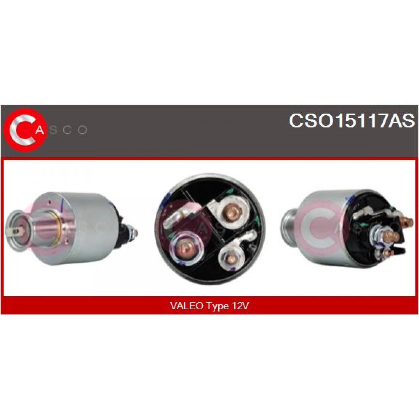 Solenoide,motor arranque CASCO CSO15117AS