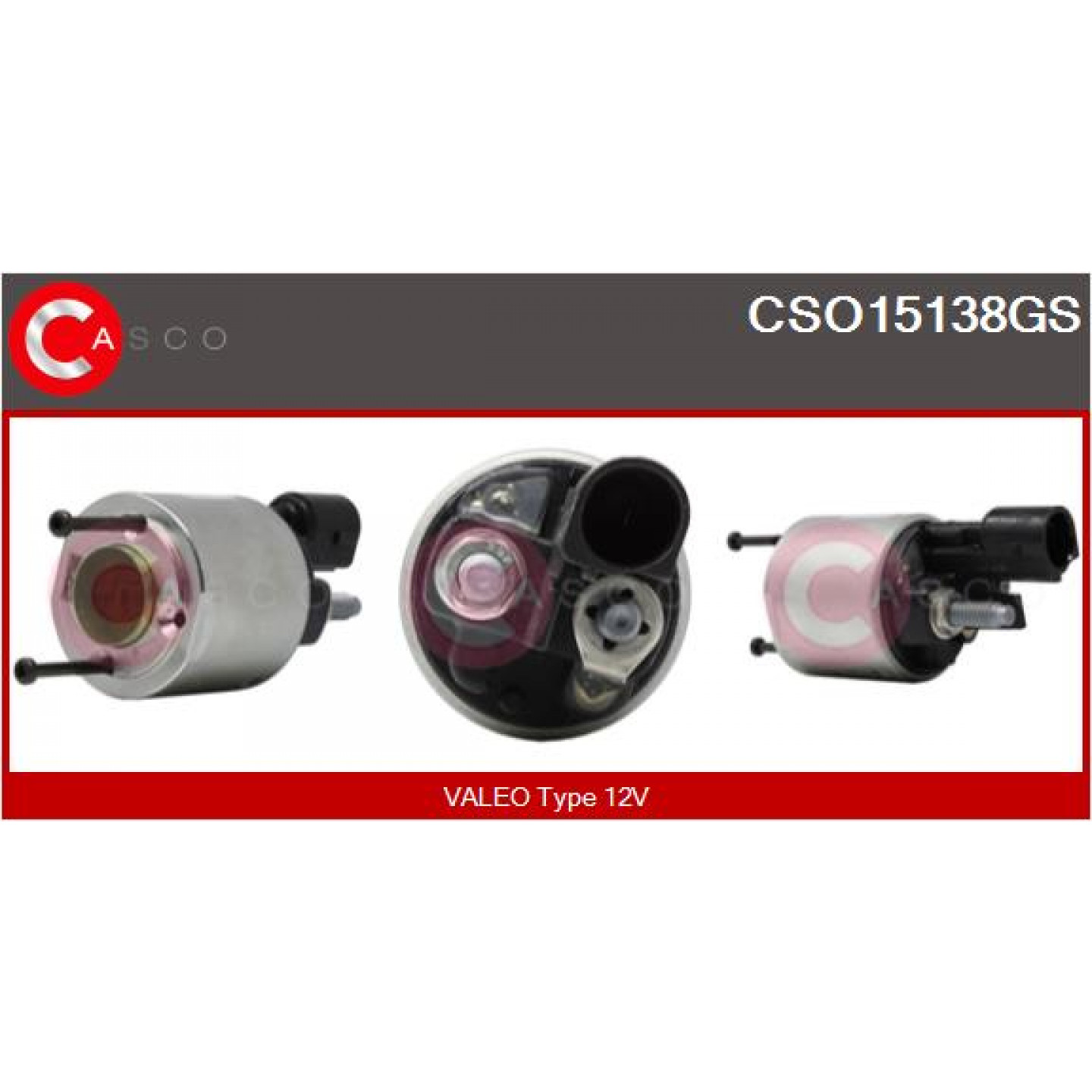 Solenoide,motor arranque CASCO CSO15138GS