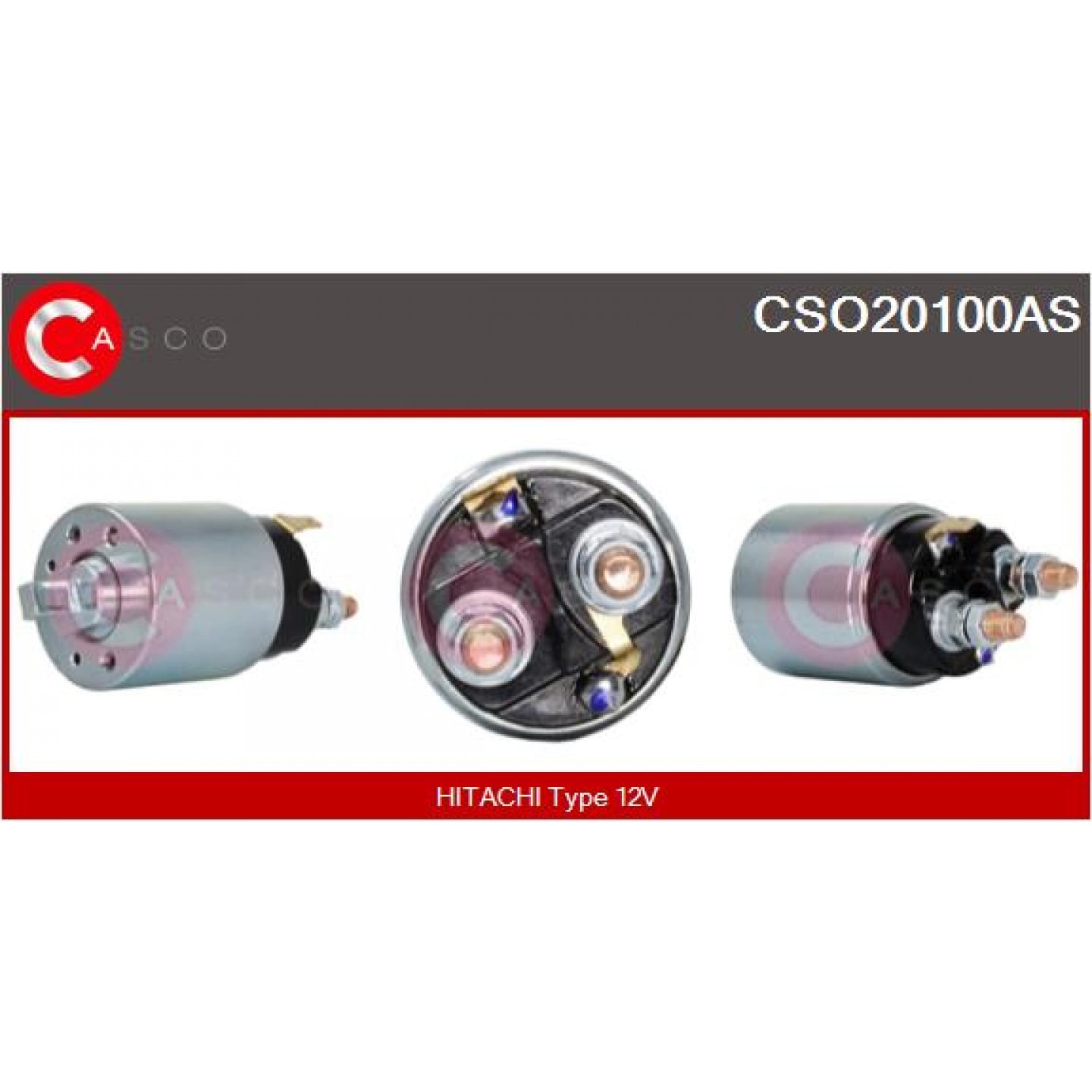 Solenoide,motor arranque CASCO CSO20100AS