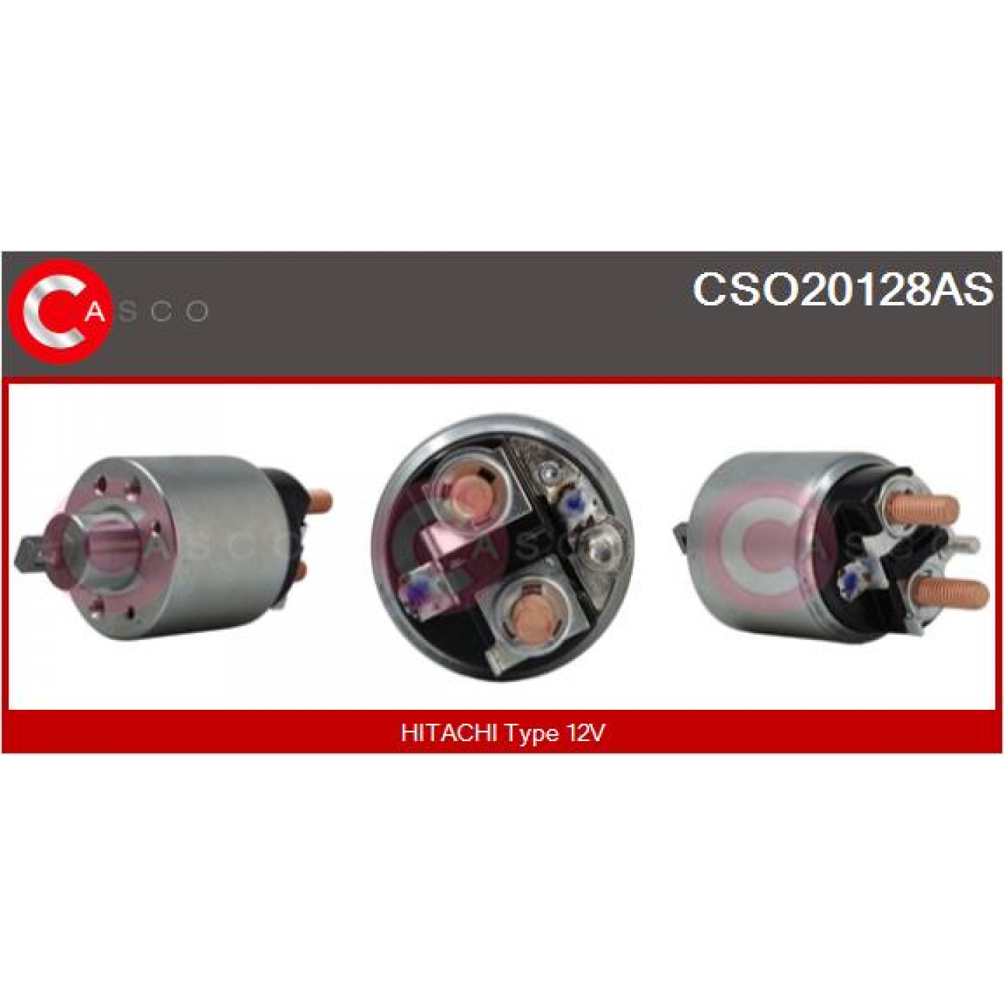 Solenoide,motor arranque CASCO CSO20128AS
