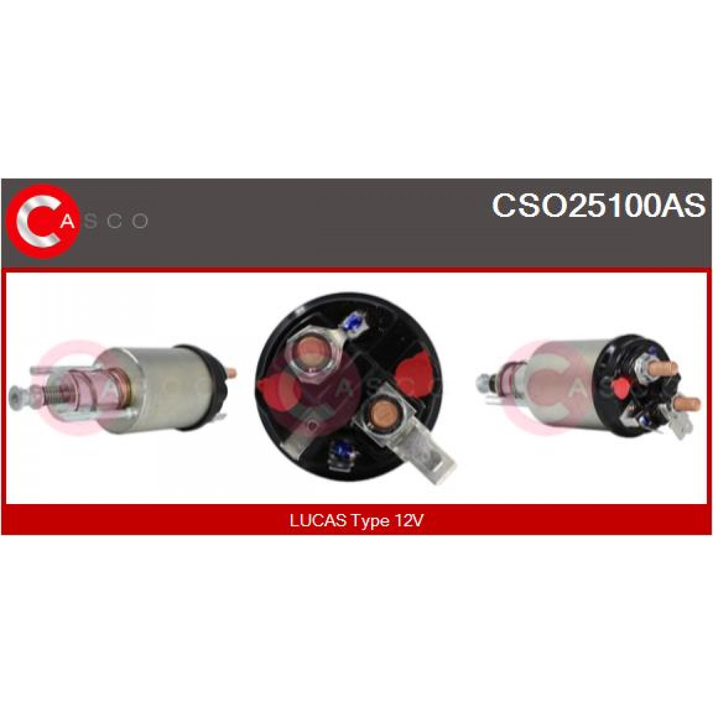 Solenoide,motor arranque CASCO CSO25100AS