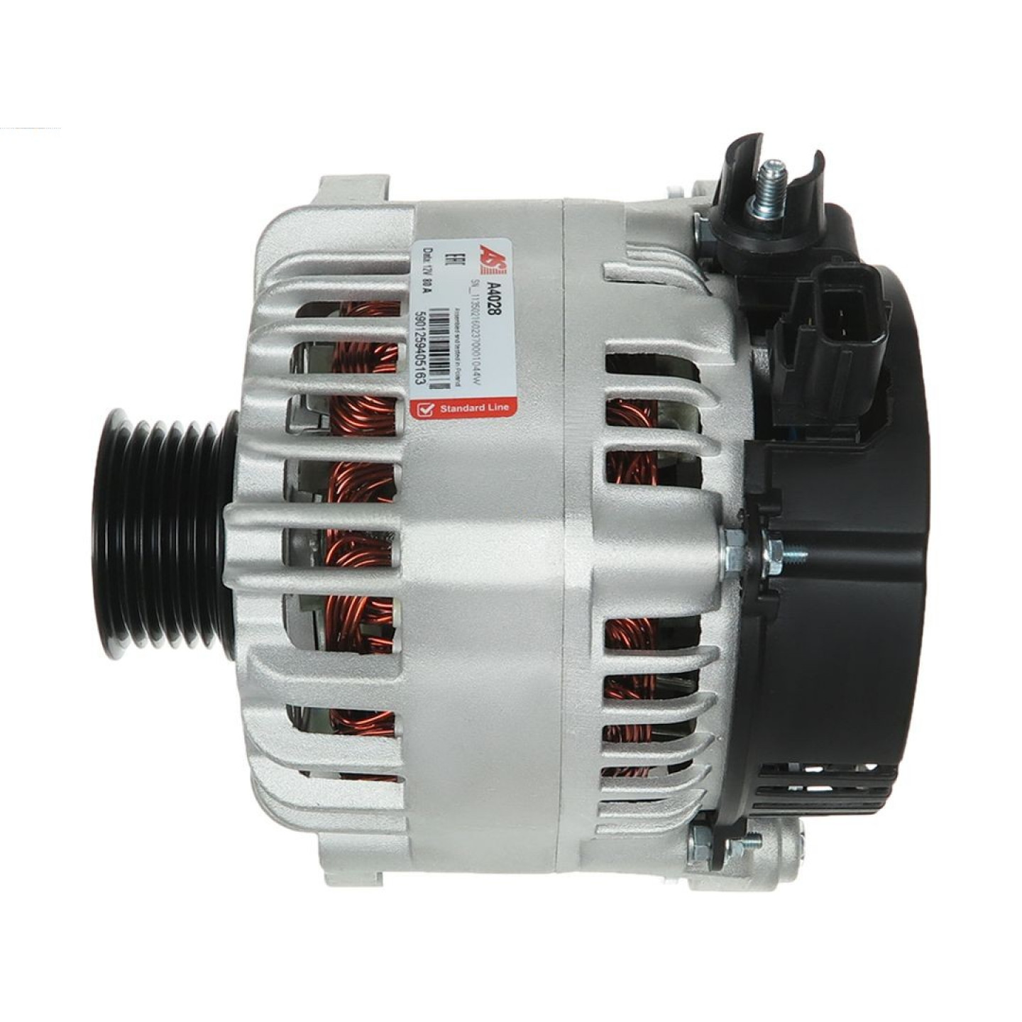 AS-PL Alternatore Ricostruito Premium Line A4028PR - Compatibile Con Ford Focus 1.8/2.0 E Magneti Marelli