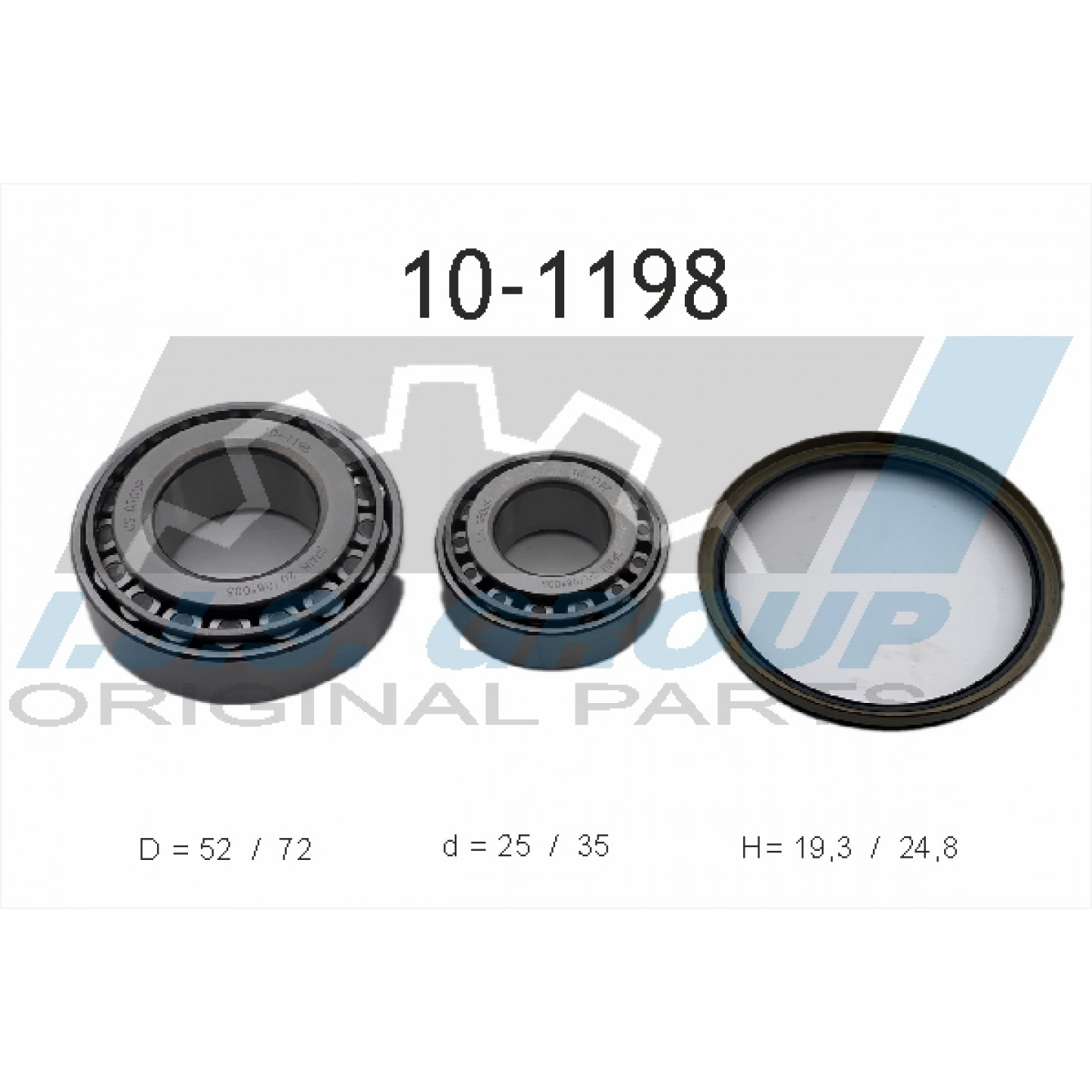 Radlagersatz IJS GROUP 10-1198