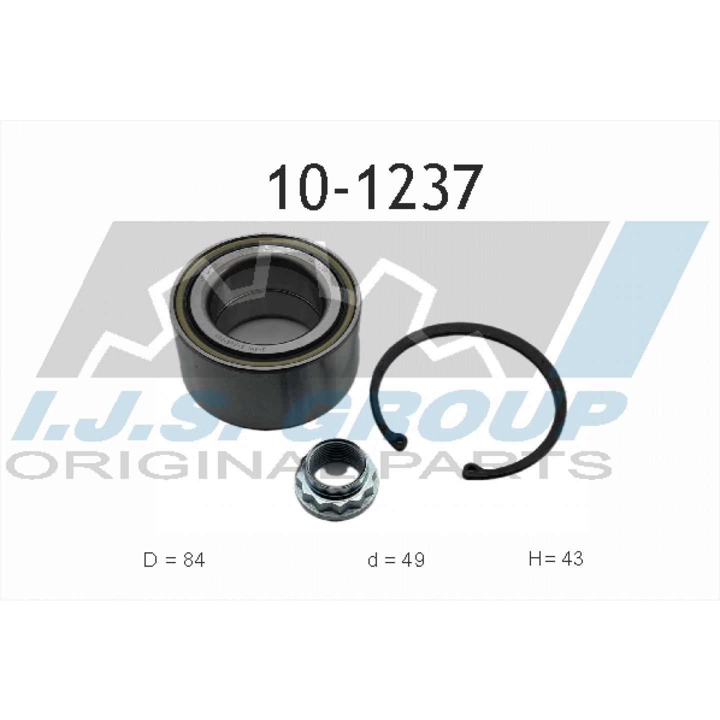 Radlagersatz IJS GROUP 10-1237