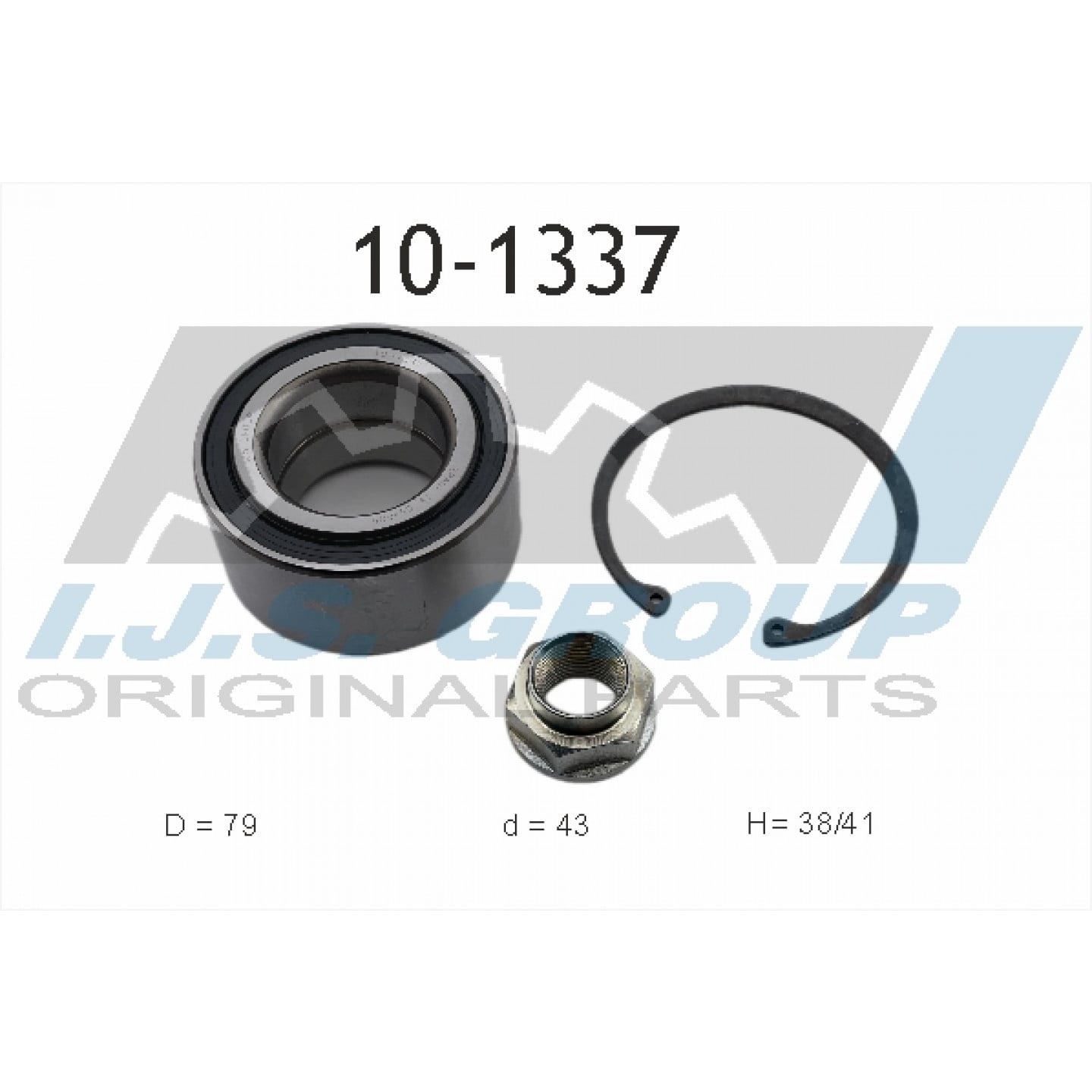 Radlagersatz IJS GROUP 10-1337