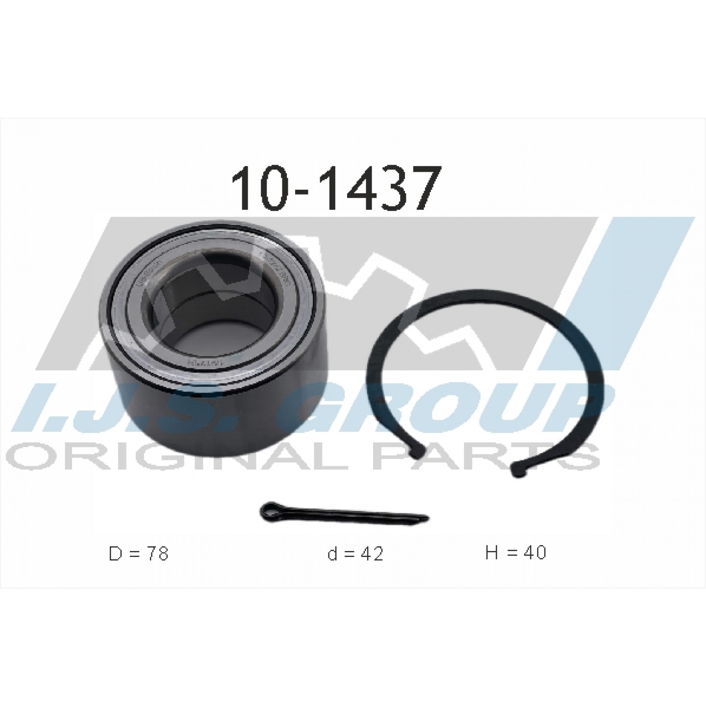 Radlagersatz IJS GROUP 10-1437