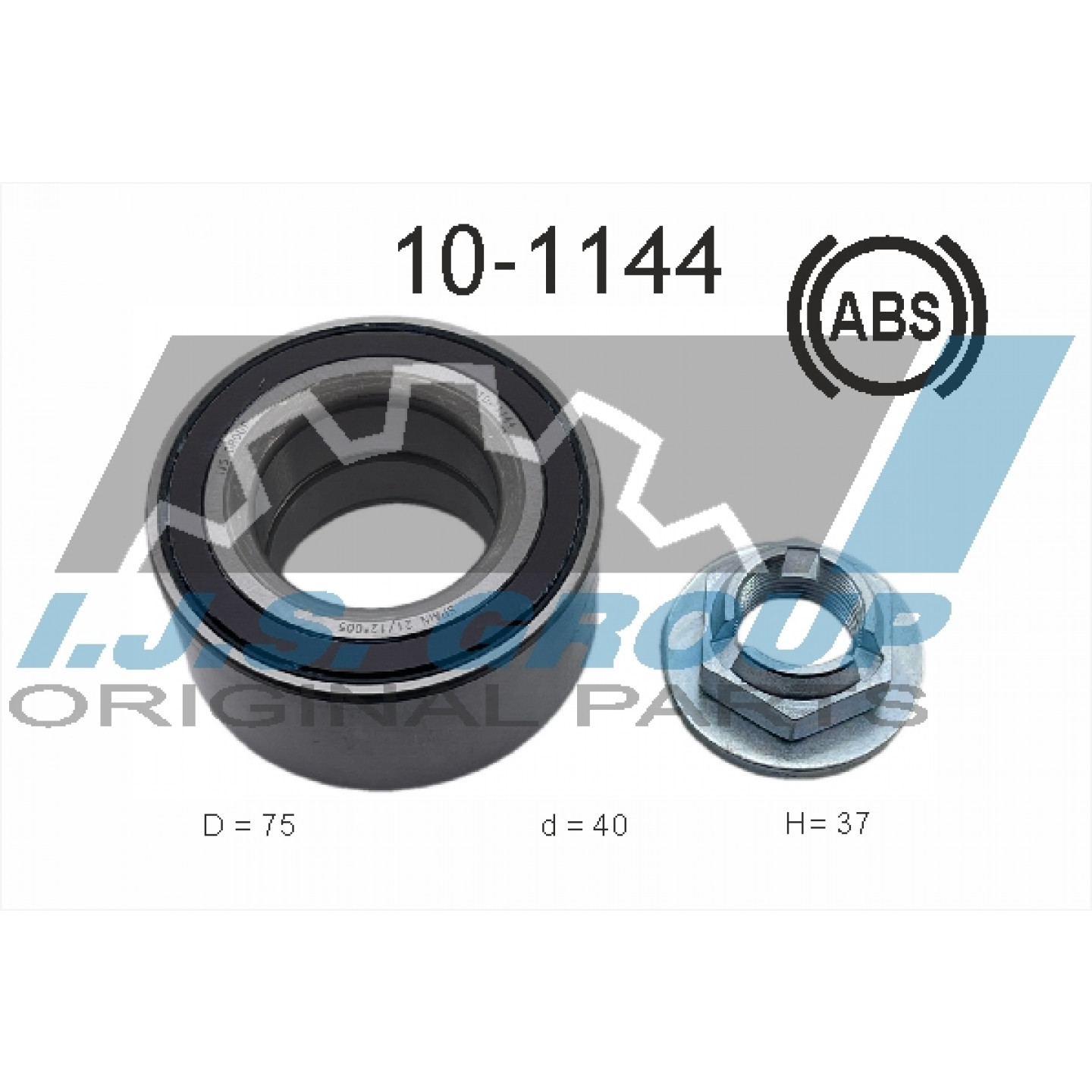 Radlagersatz IJS GROUP 10-1144