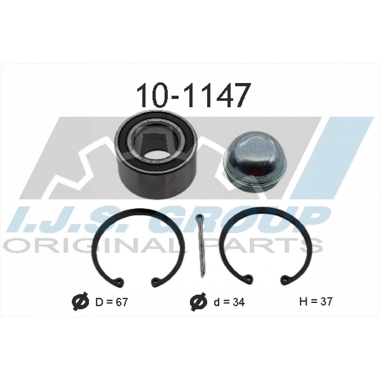 Radlagersatz IJS GROUP 10-1147