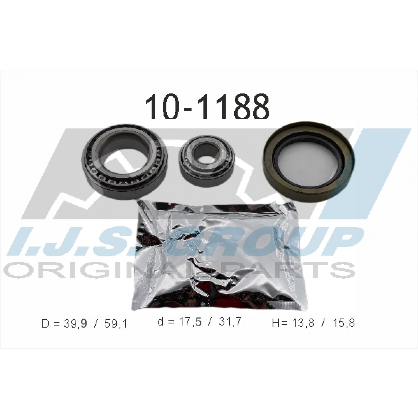 Radlagersatz IJS GROUP 10-1188