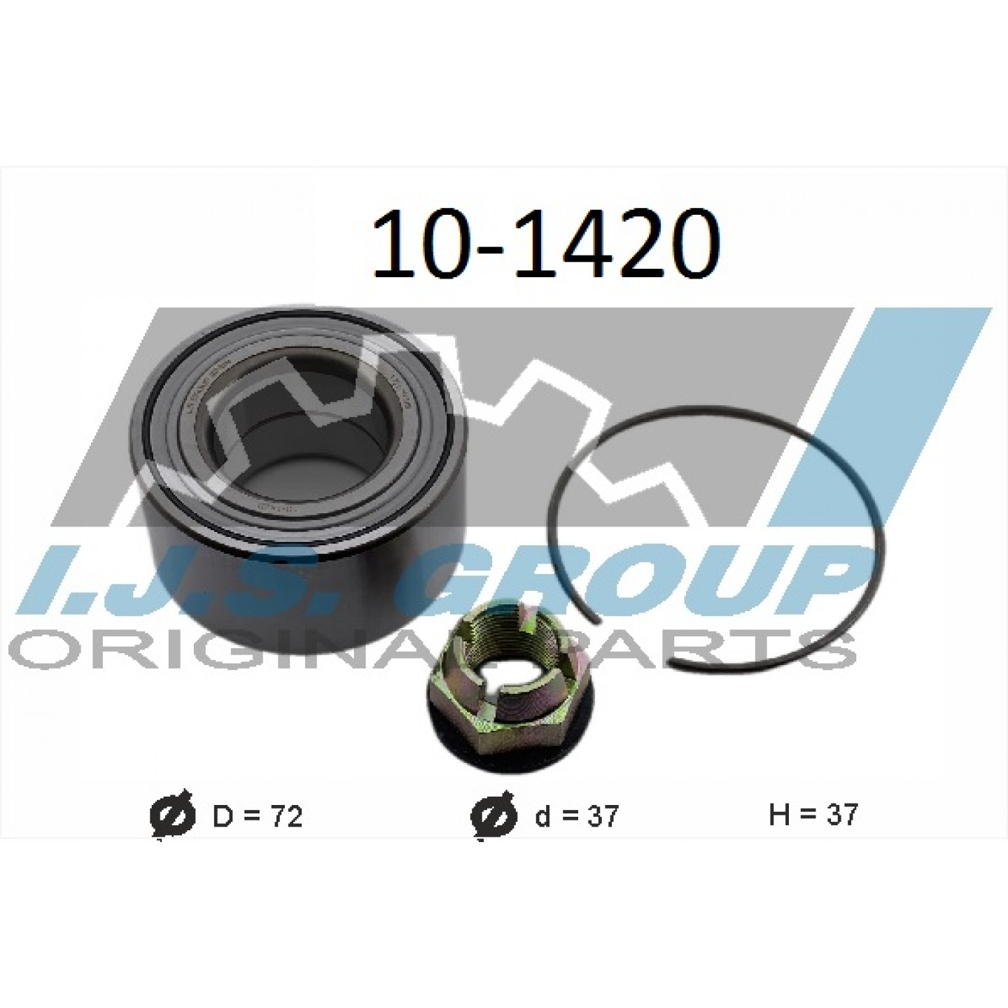 Radlagersatz IJS GROUP 10-1420