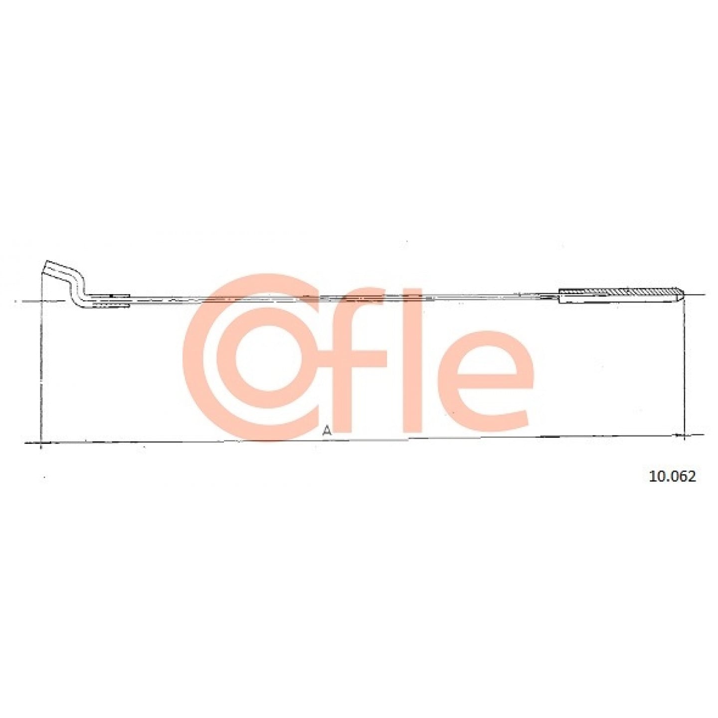 Cable del acelerador COFLE 10.062