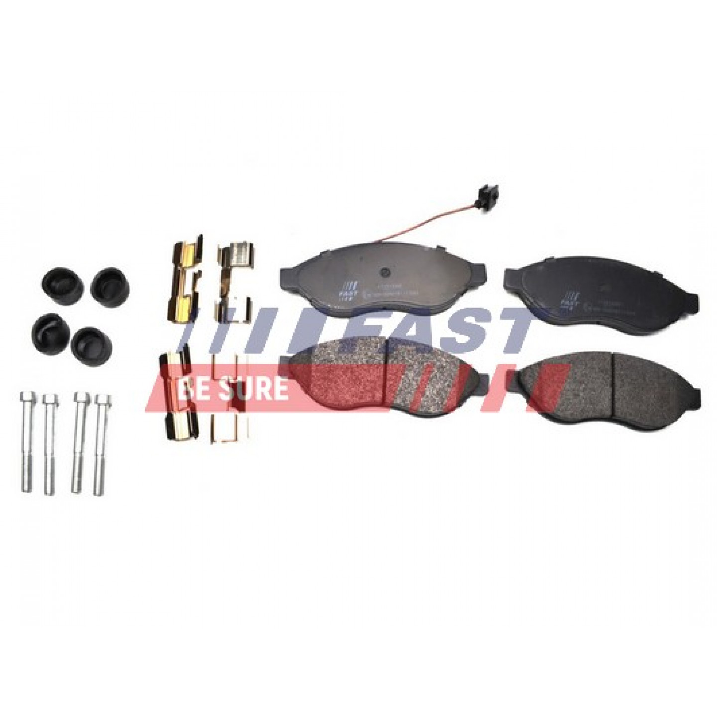 Kit de plaquettes de frein, frein à disque FAST FT29130HD