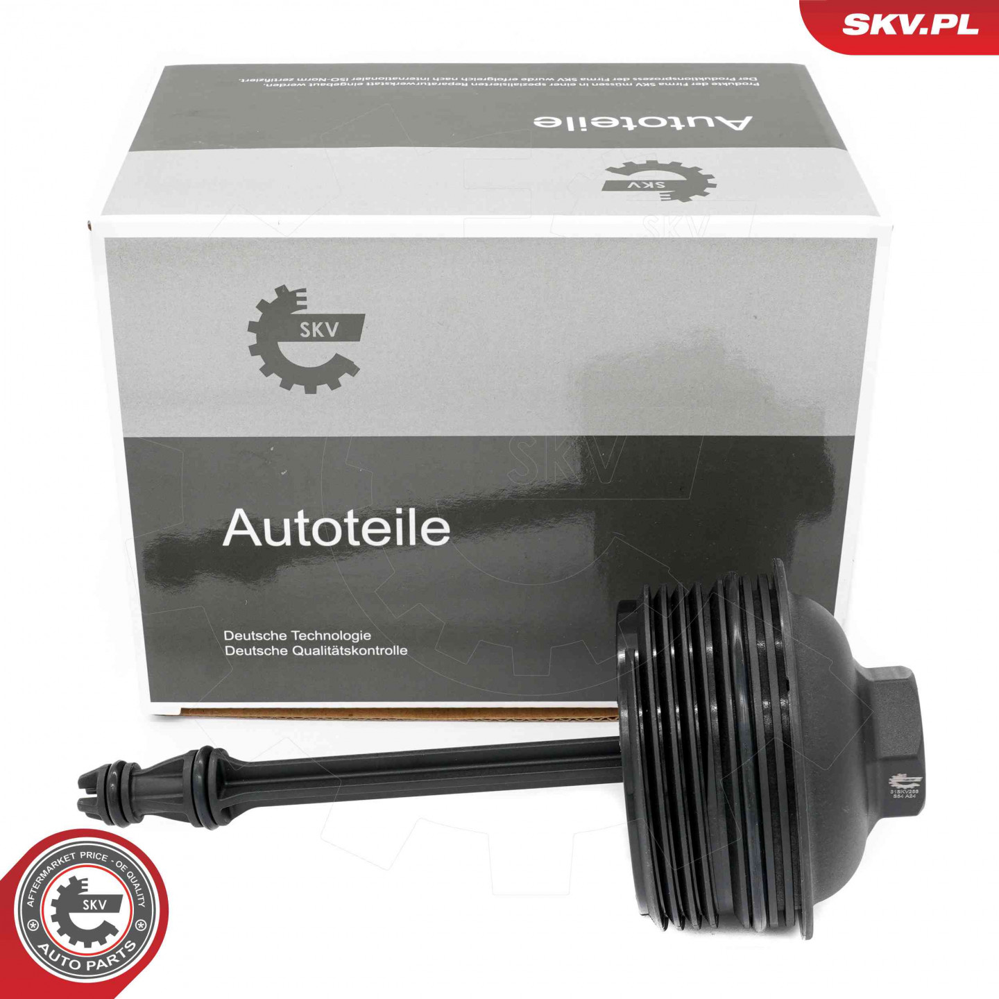 Cubierta, caja filtro de aceite ESEN SKV 31SKV266
