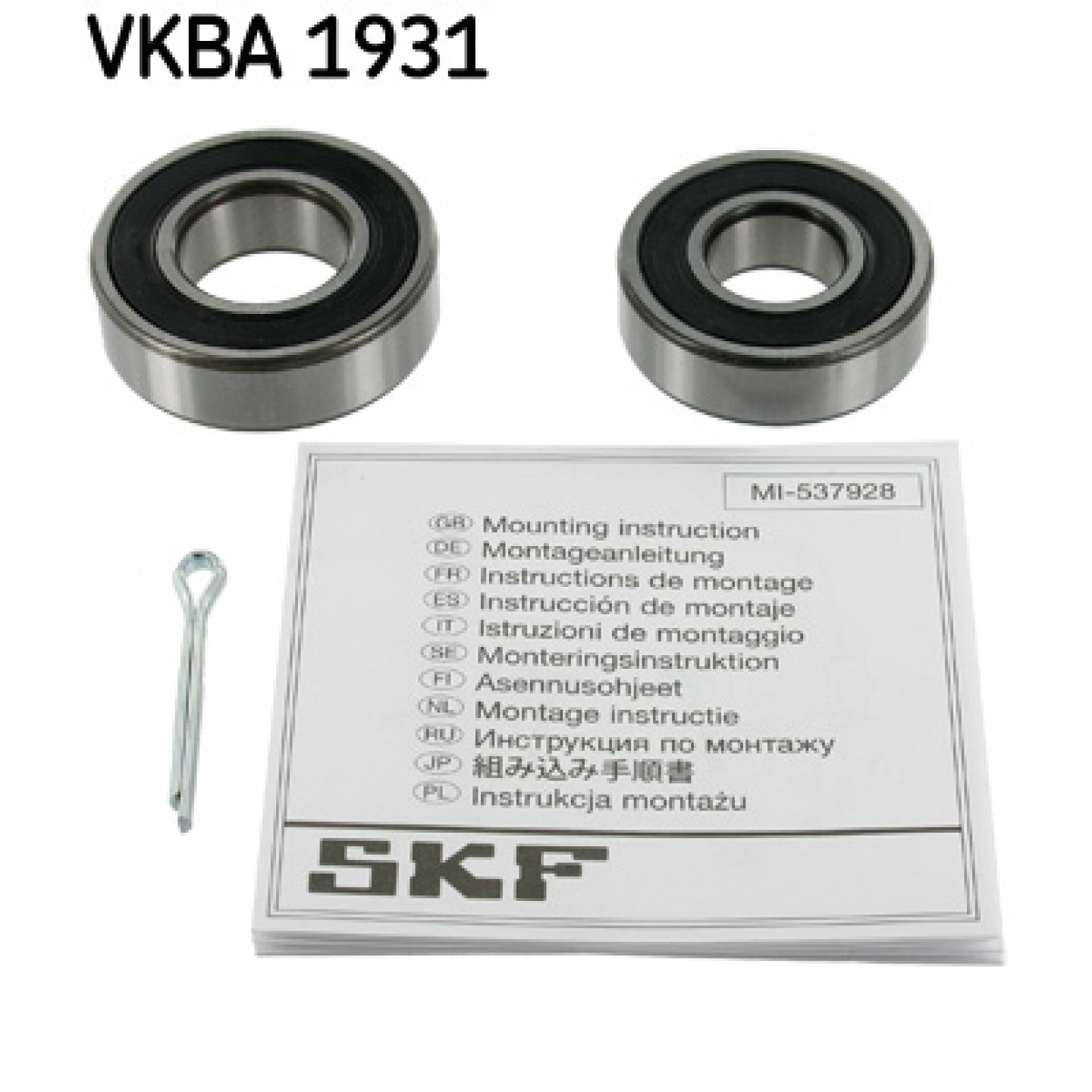 Radlagersatz SKF VKBA 1931