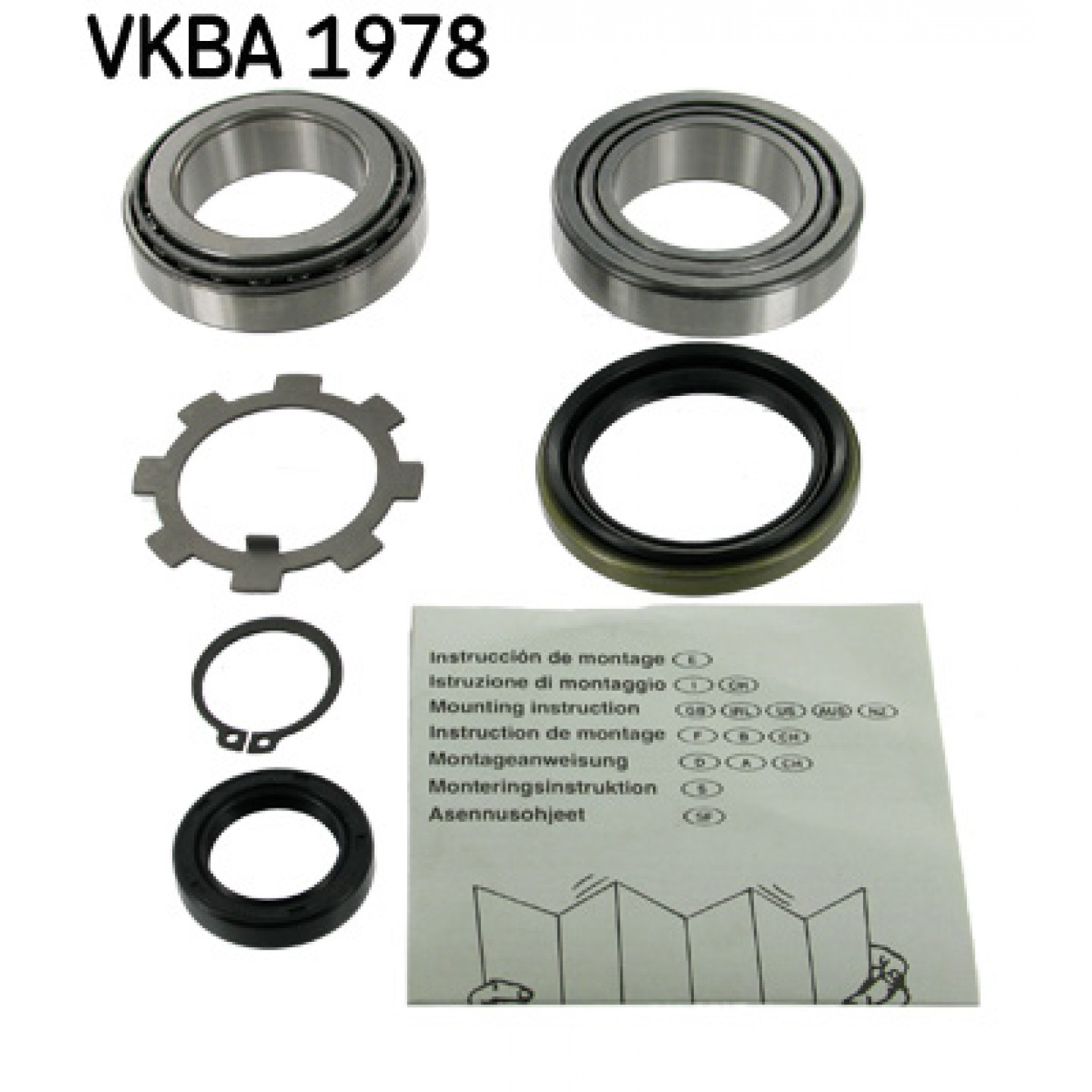 Wiellagerset SKF VKBA 1978