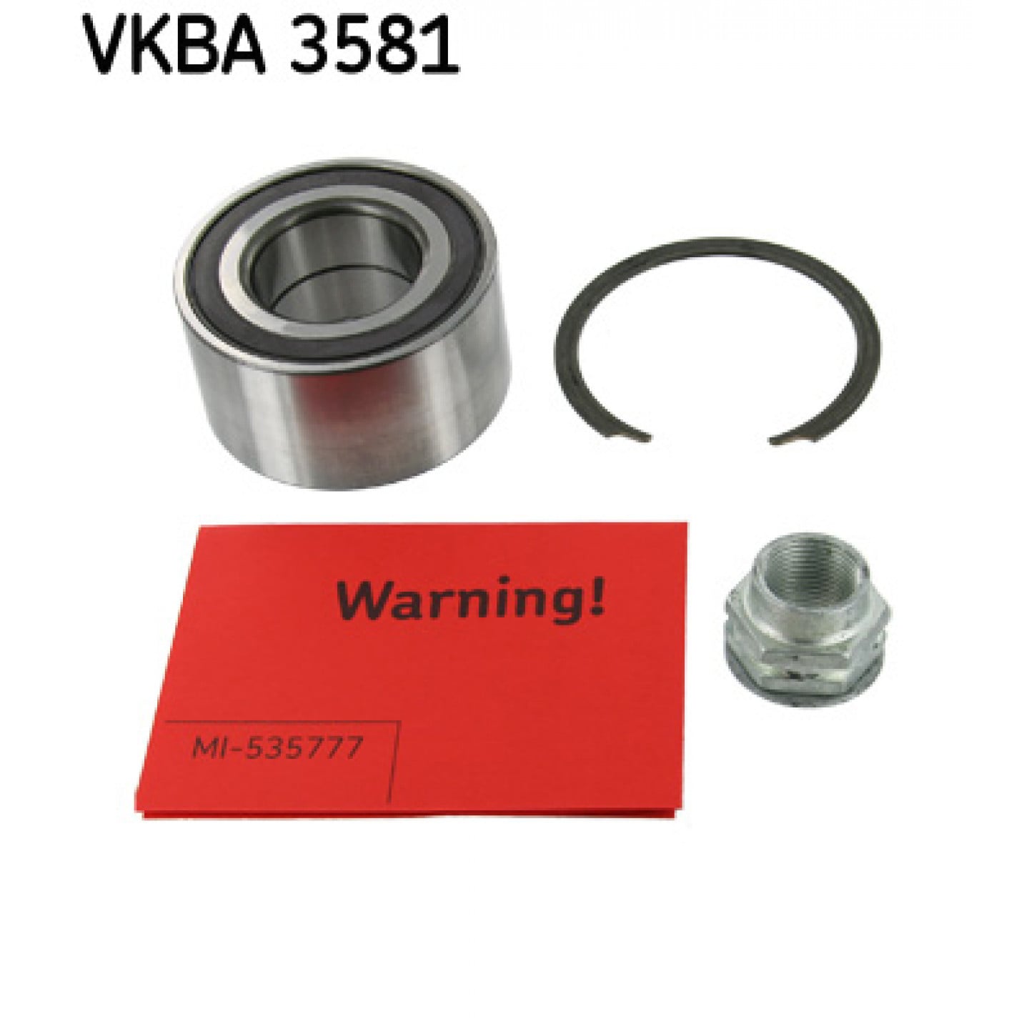 Zestaw łożysk koła SKF VKBA 3581