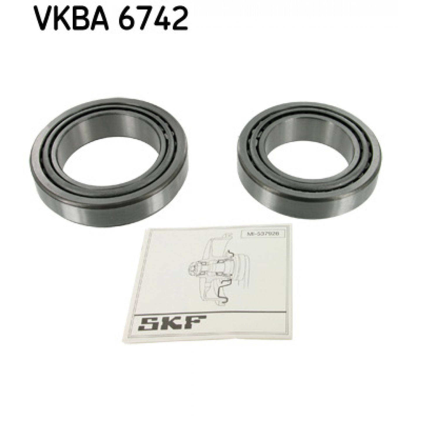 Hjullejesæt SKF VKBA 6742