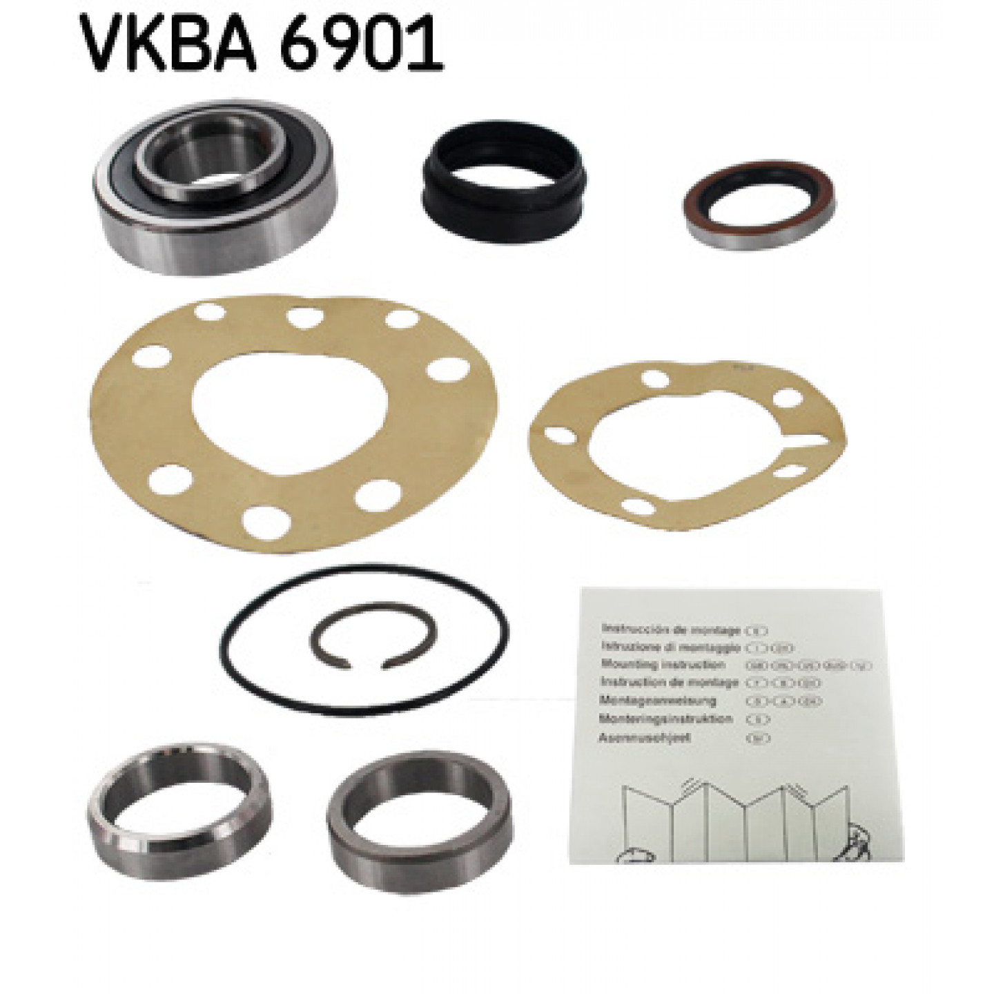 Sada ložisek kol SKF VKBA 6901