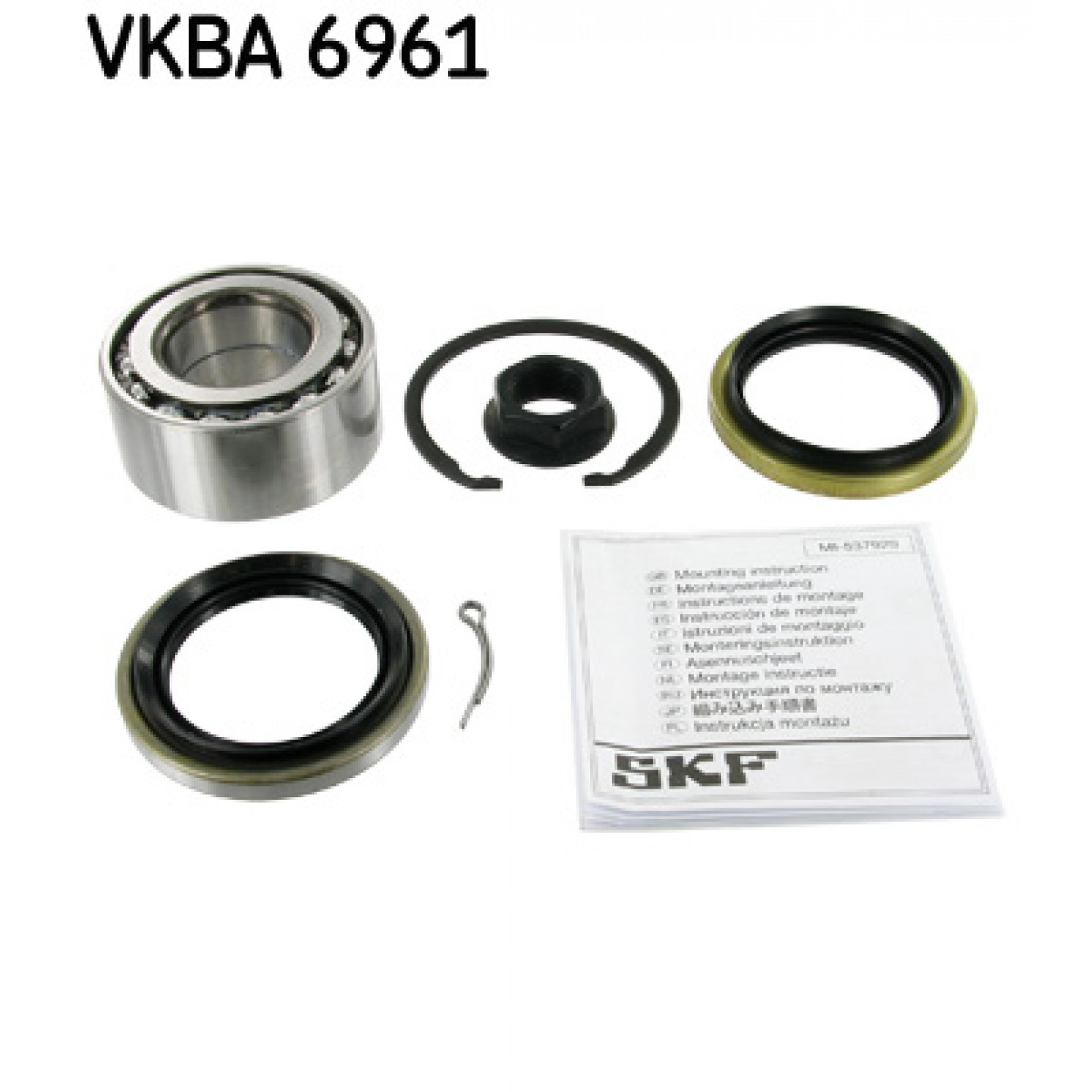 Sada ložisek kol SKF VKBA 6961