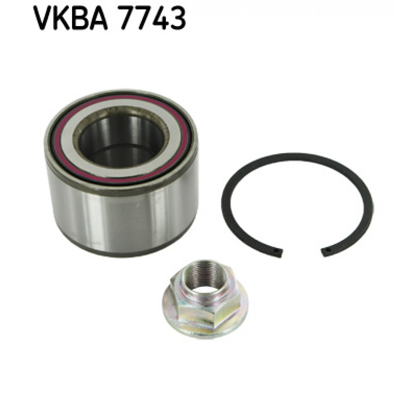 Hjullejesæt SKF VKBA 7743