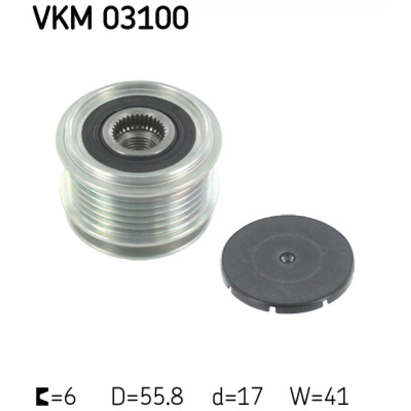 Předstihová spojka SKF VKM 03100