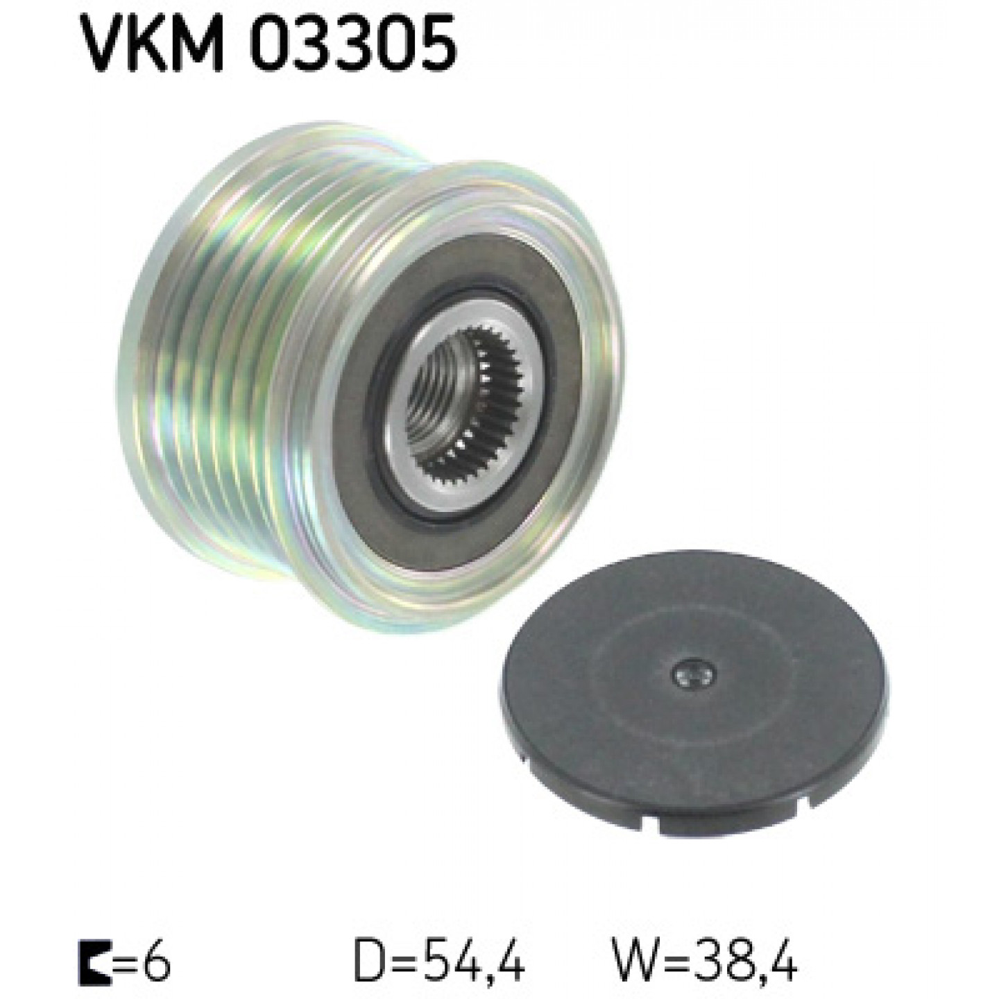 Předstihová spojka SKF VKM 03305