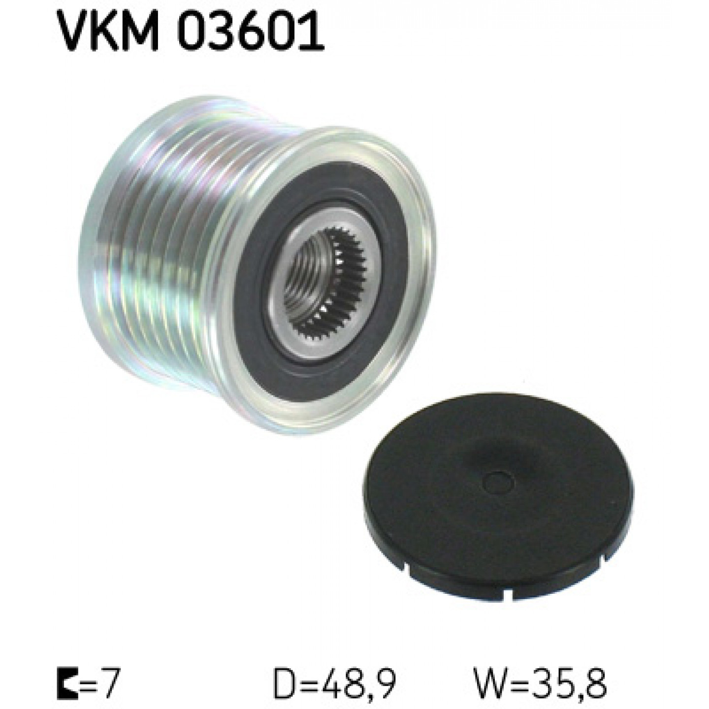 Předstihová spojka SKF VKM 03601