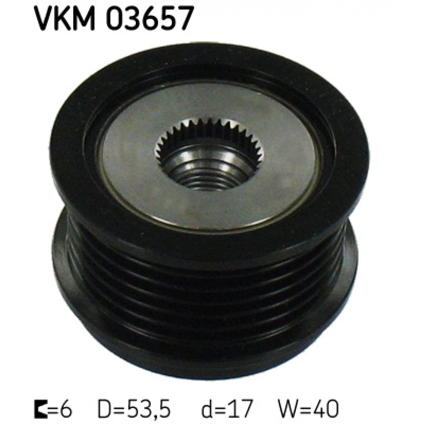 Předstihová spojka SKF VKM 03657