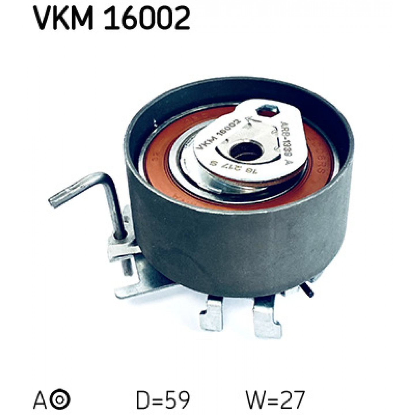 Napínací kladka, ozubený řemen SKF VKM 16002