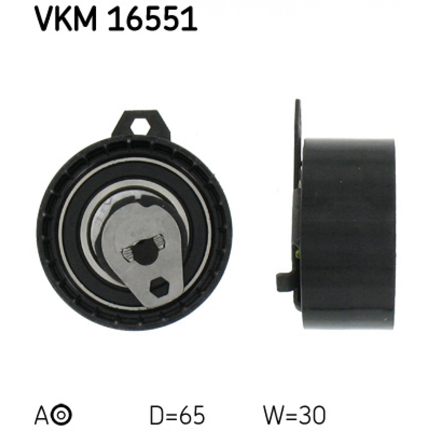 Napínací kladka, ozubený řemen SKF VKM 16551