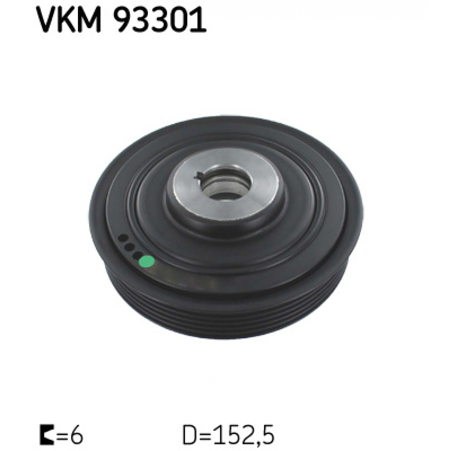 Riemenscheibe, Kurbelwelle SKF VKM 93301