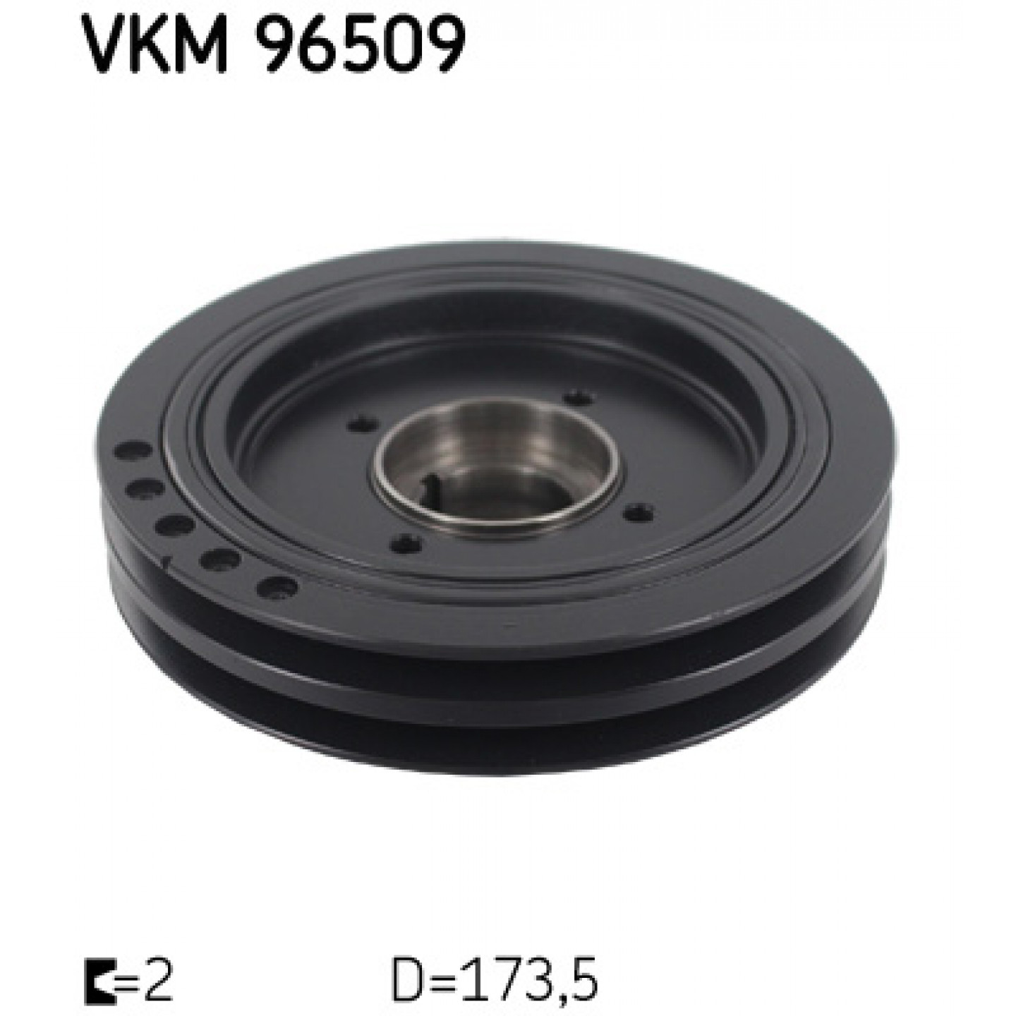 Riemenscheibe, Kurbelwelle SKF VKM 96509