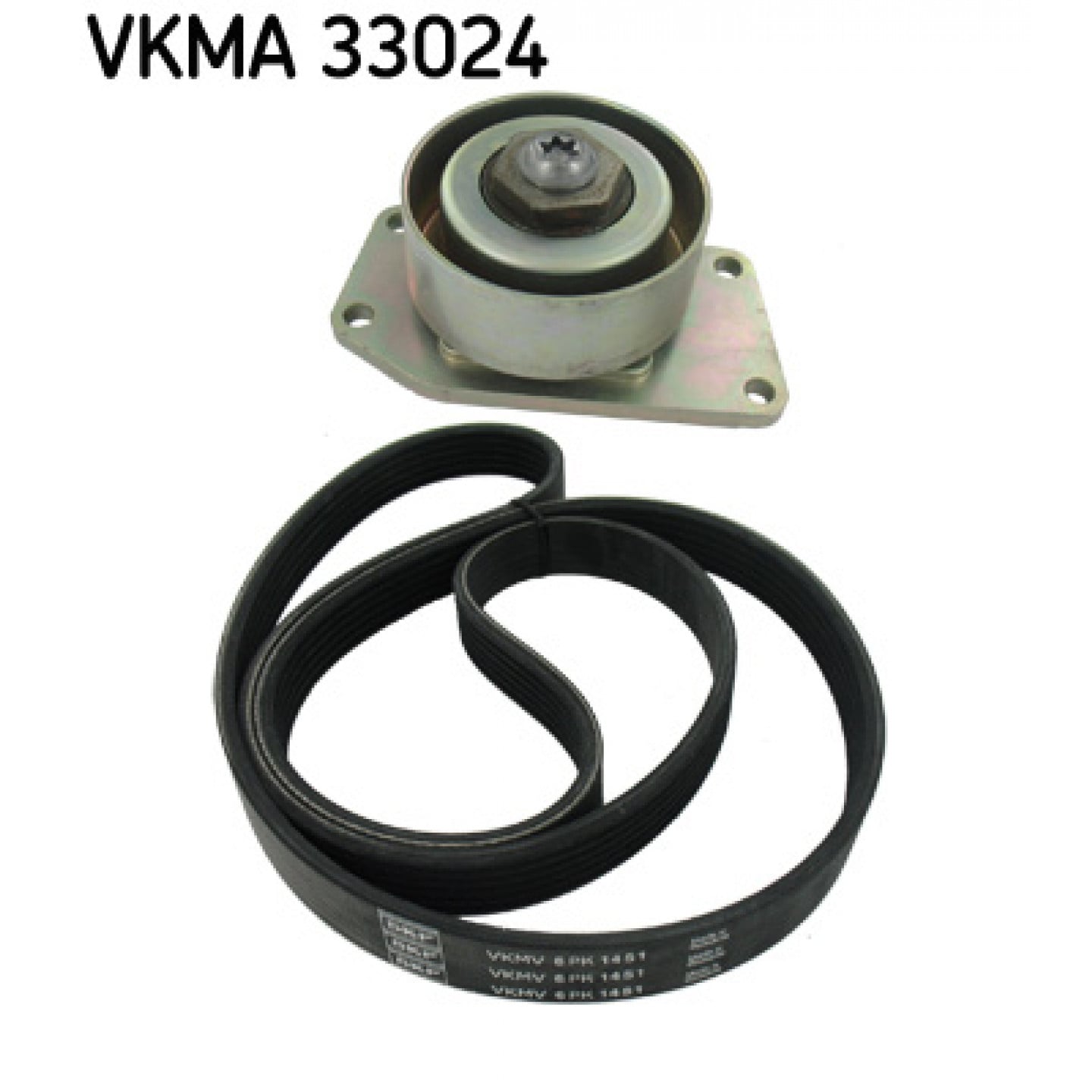 Sada žebrovaných klínových řemenů SKF VKMA 33024