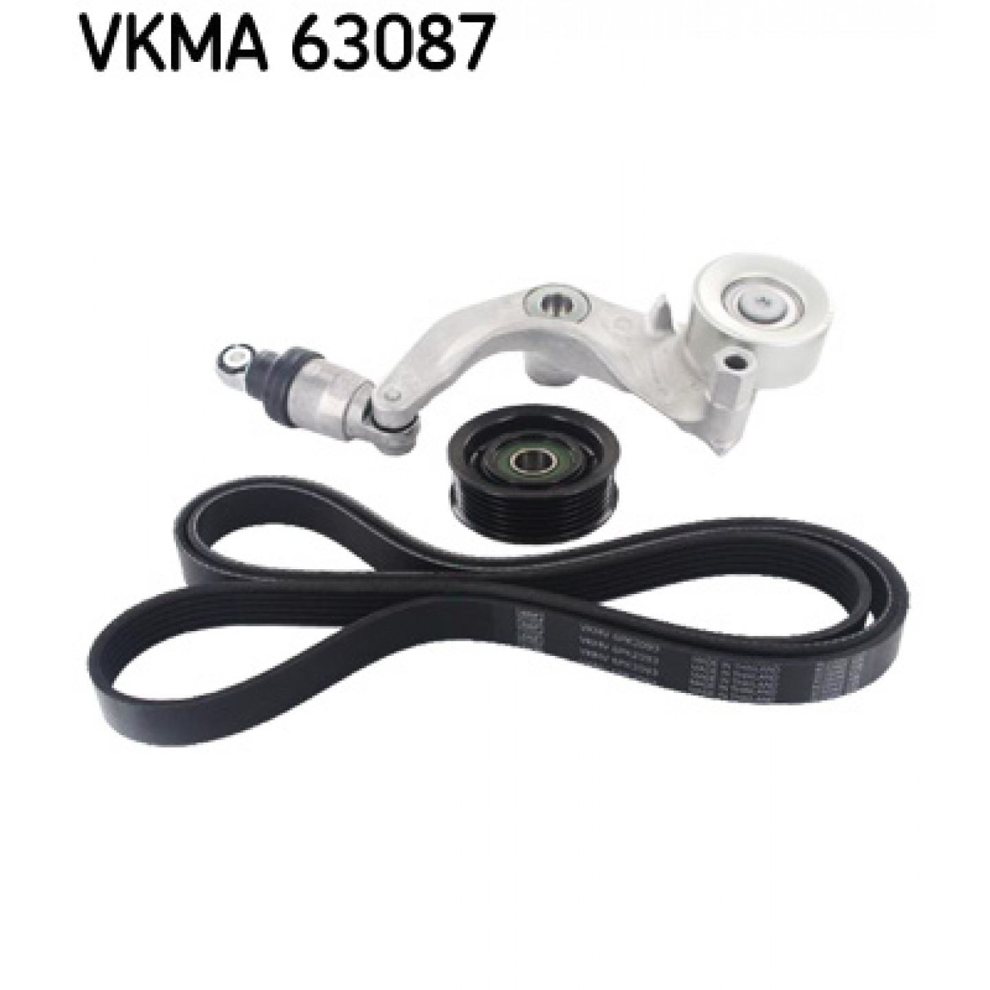 Sada žebrovaných klínových řemenů SKF VKMA 63087