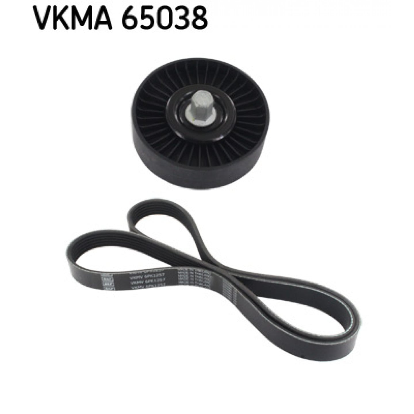 Sada žebrovaných klínových řemenů SKF VKMA 65038